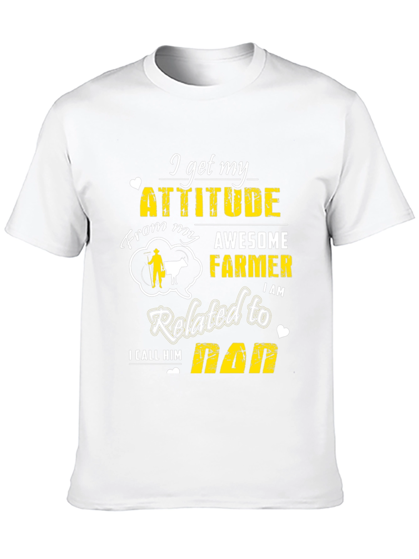 Awesome Farmer Dad T-Shirt
