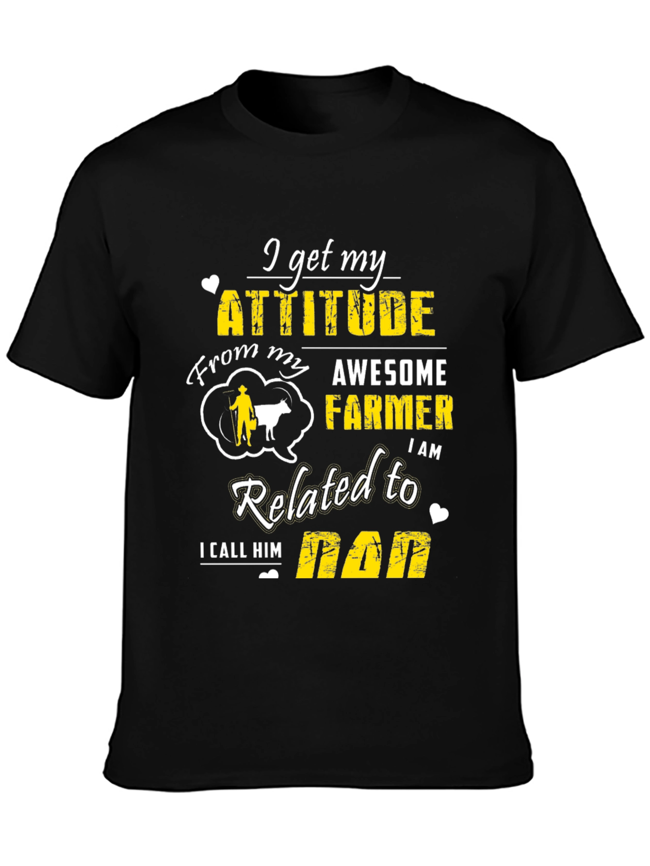 Awesome Farmer Dad T-Shirt