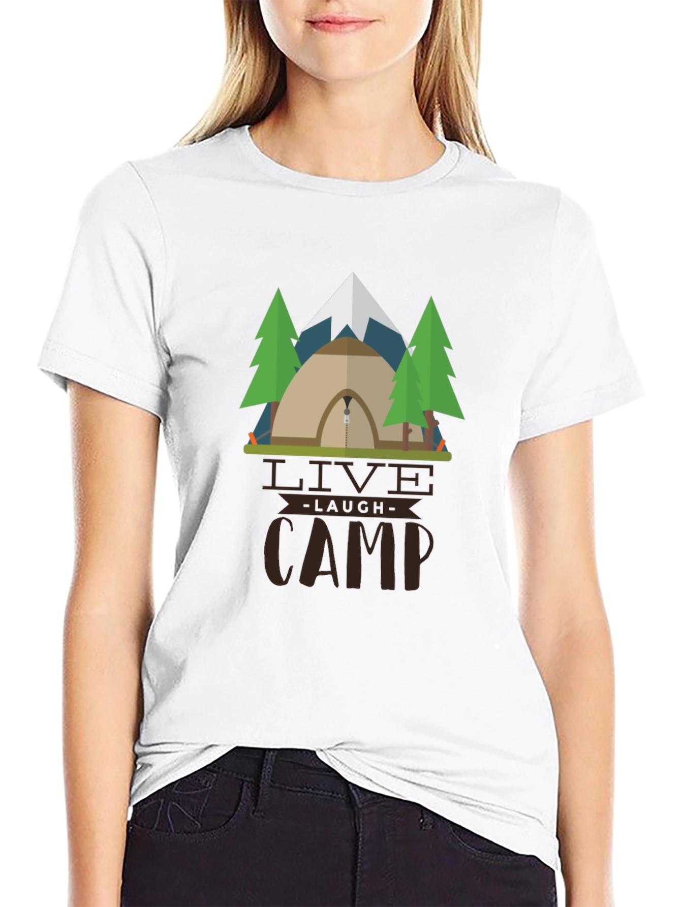 Live Laugh Camp Graphic Tee