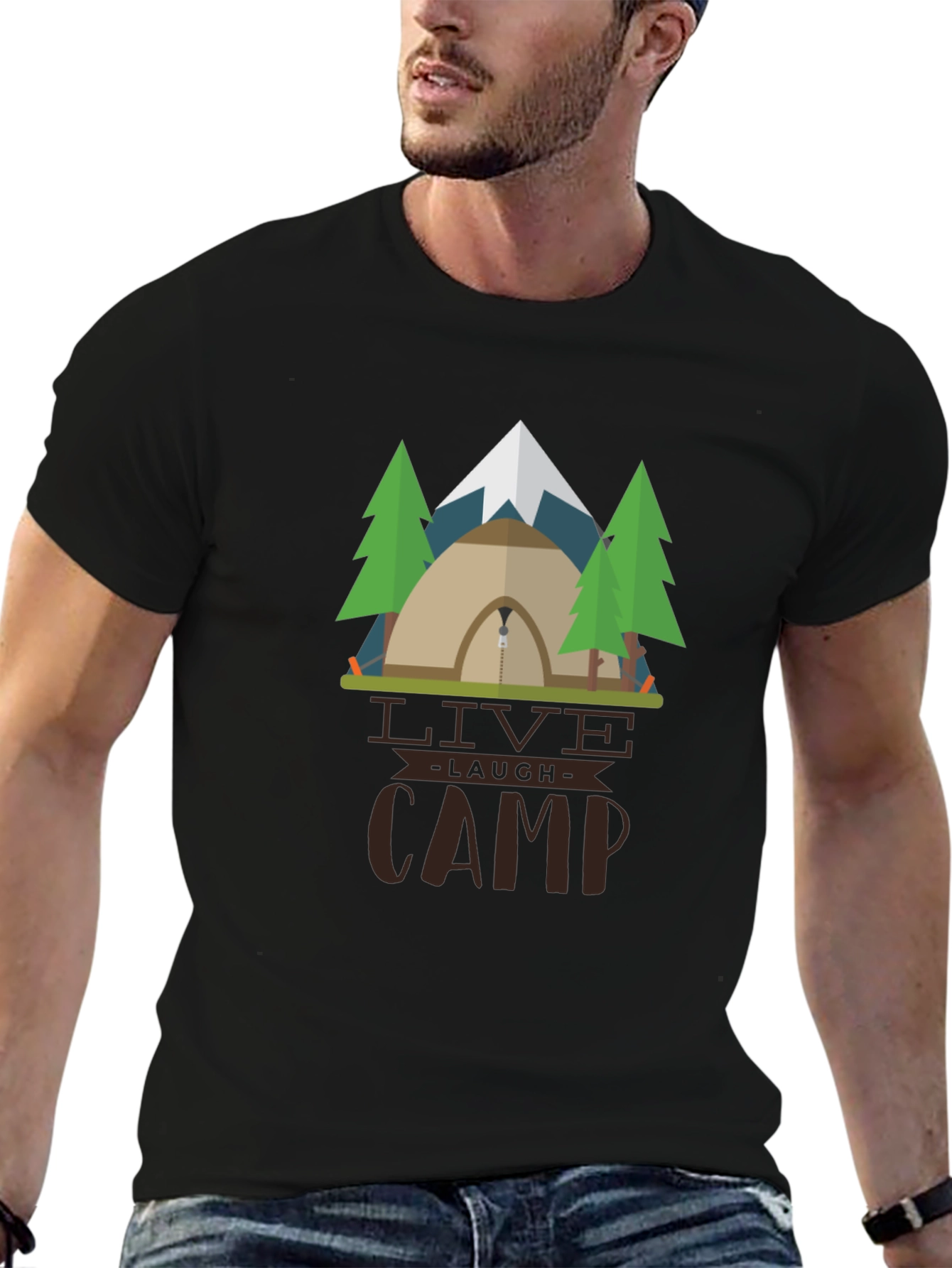 Live Laugh Camp Graphic Tee