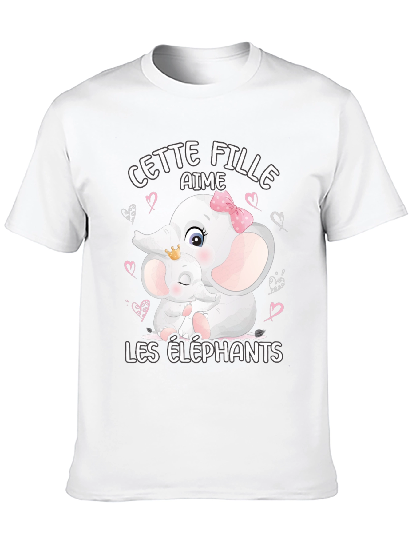 Cute Elephant Mom & Baby T-Shirt