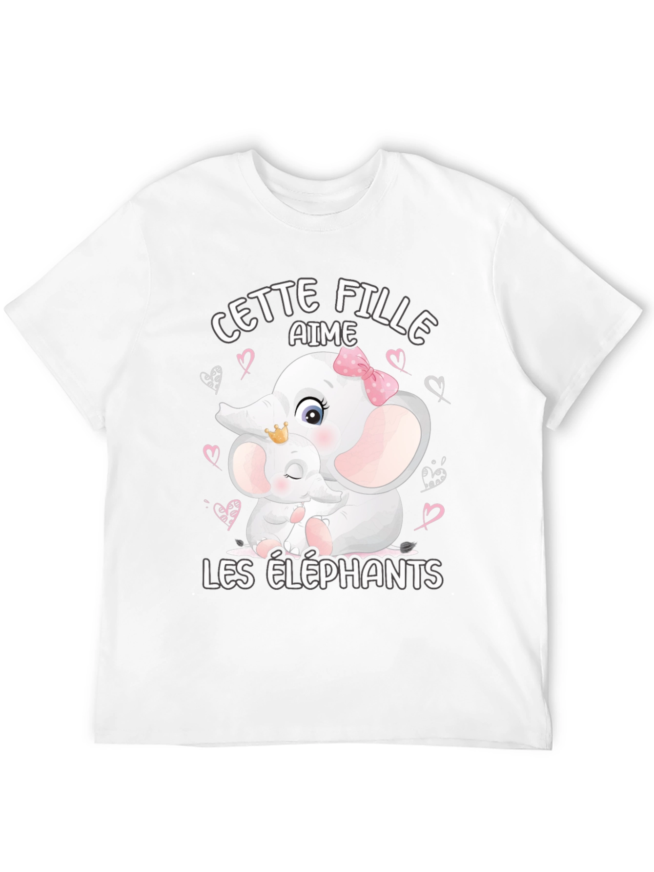 Cute Elephant Mom & Baby T-Shirt