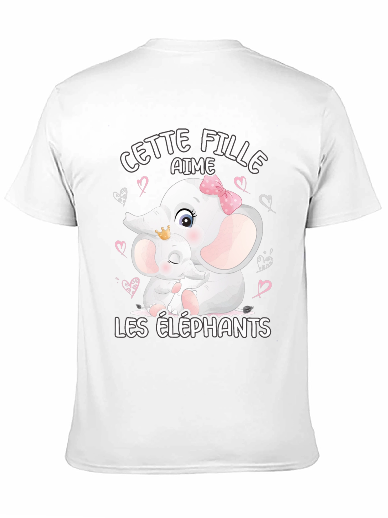 Cute Elephant Mom & Baby T-Shirt