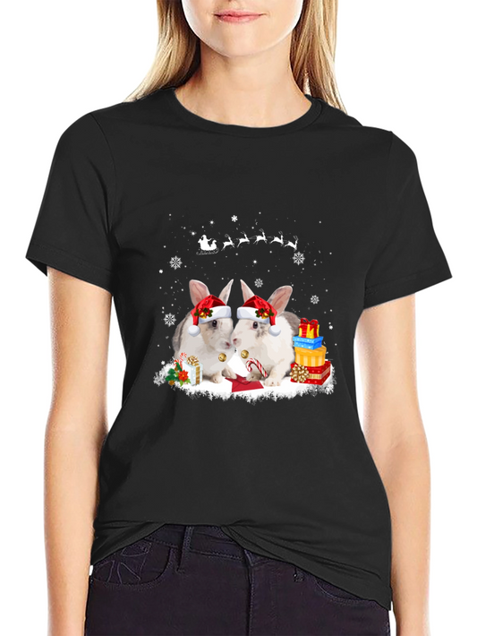 Christmas Bunny T-Shirt