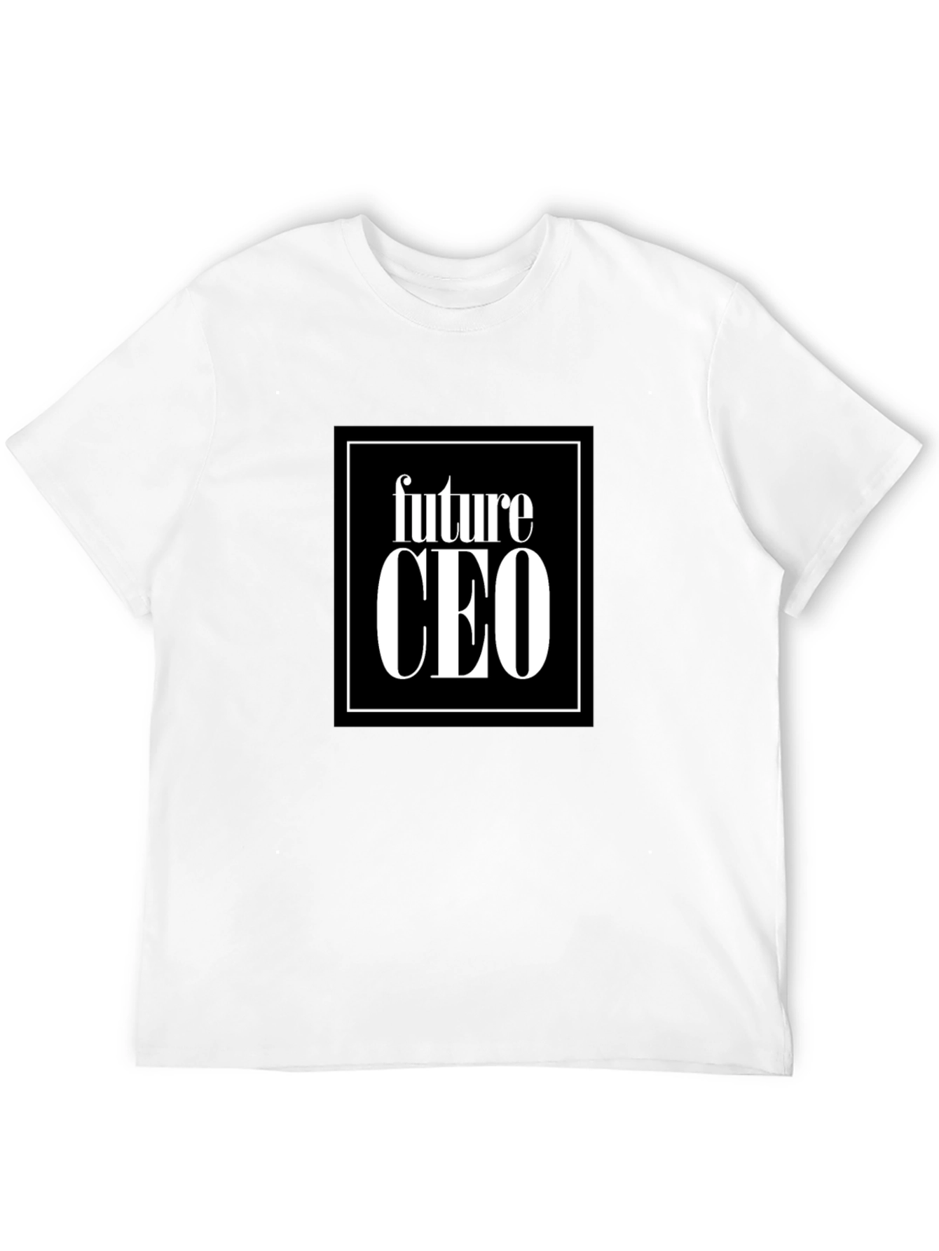 Future CEO T-Shirt - Black Graphic Tee