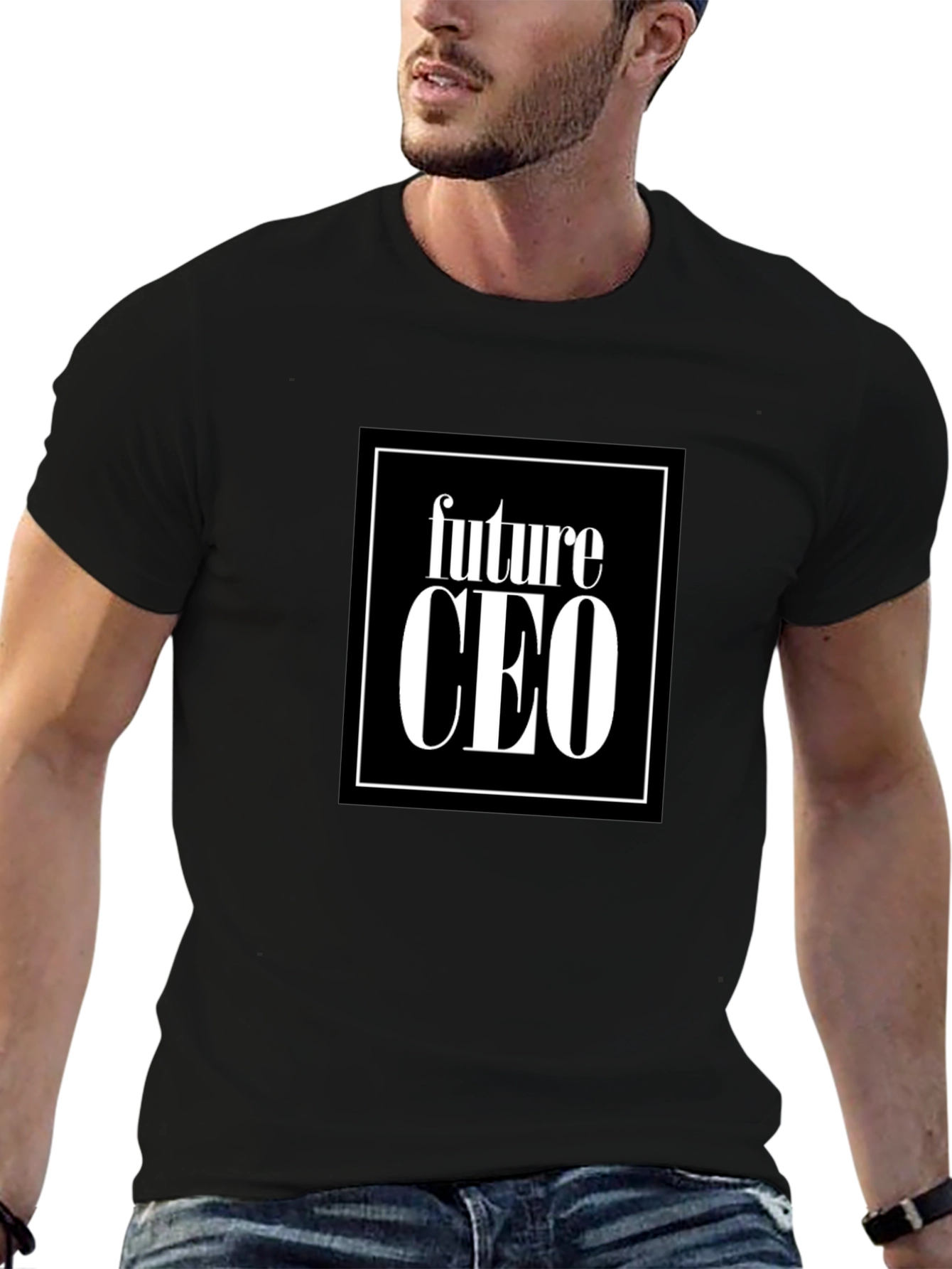 Future CEO T-Shirt - Black Graphic Tee