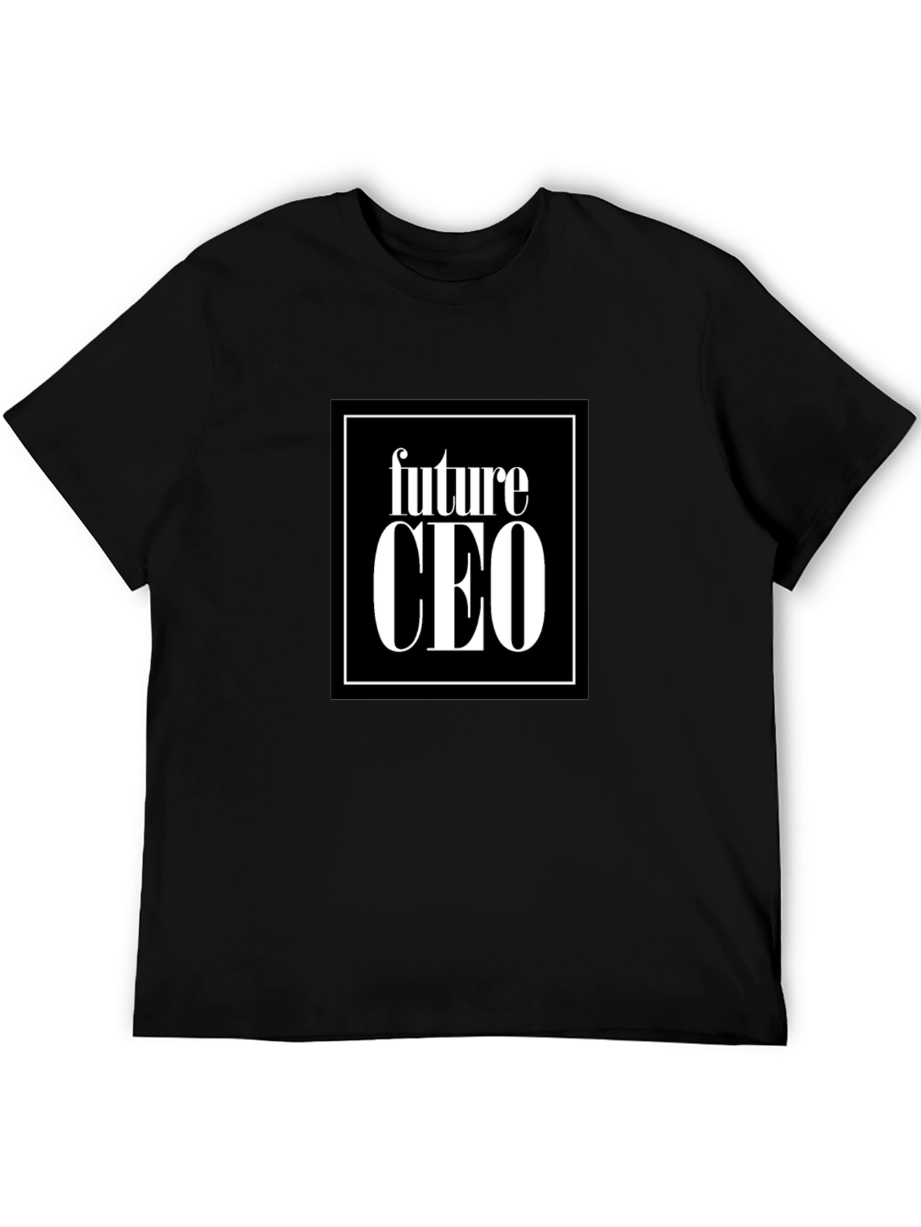 Future CEO T-Shirt - Black Graphic Tee