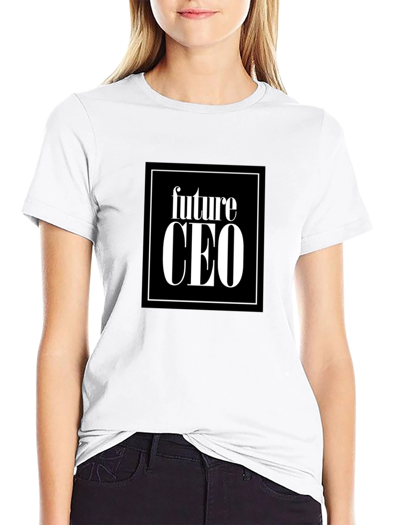 Future CEO T-Shirt - Black Graphic Tee