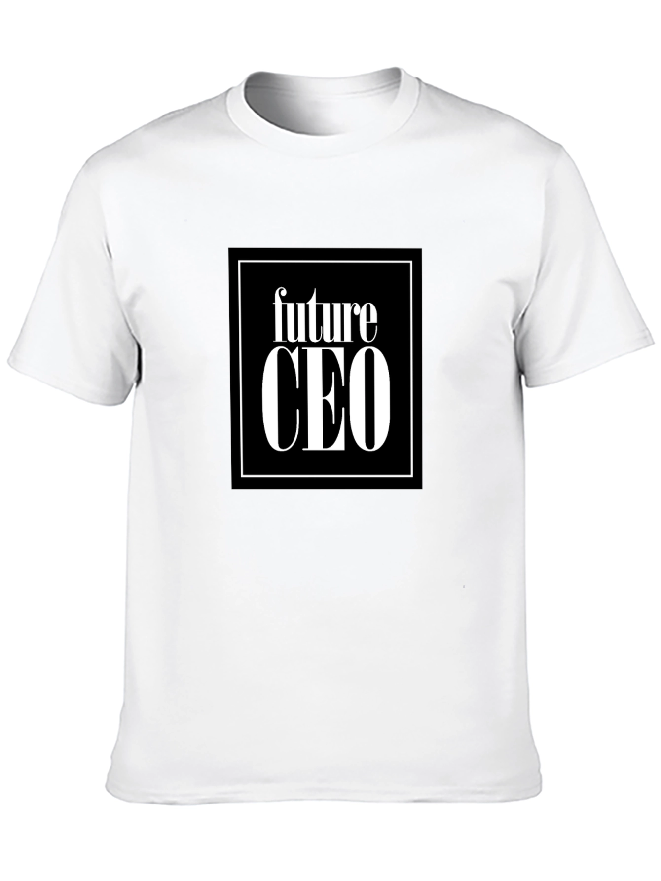 Future CEO T-Shirt - Black Graphic Tee