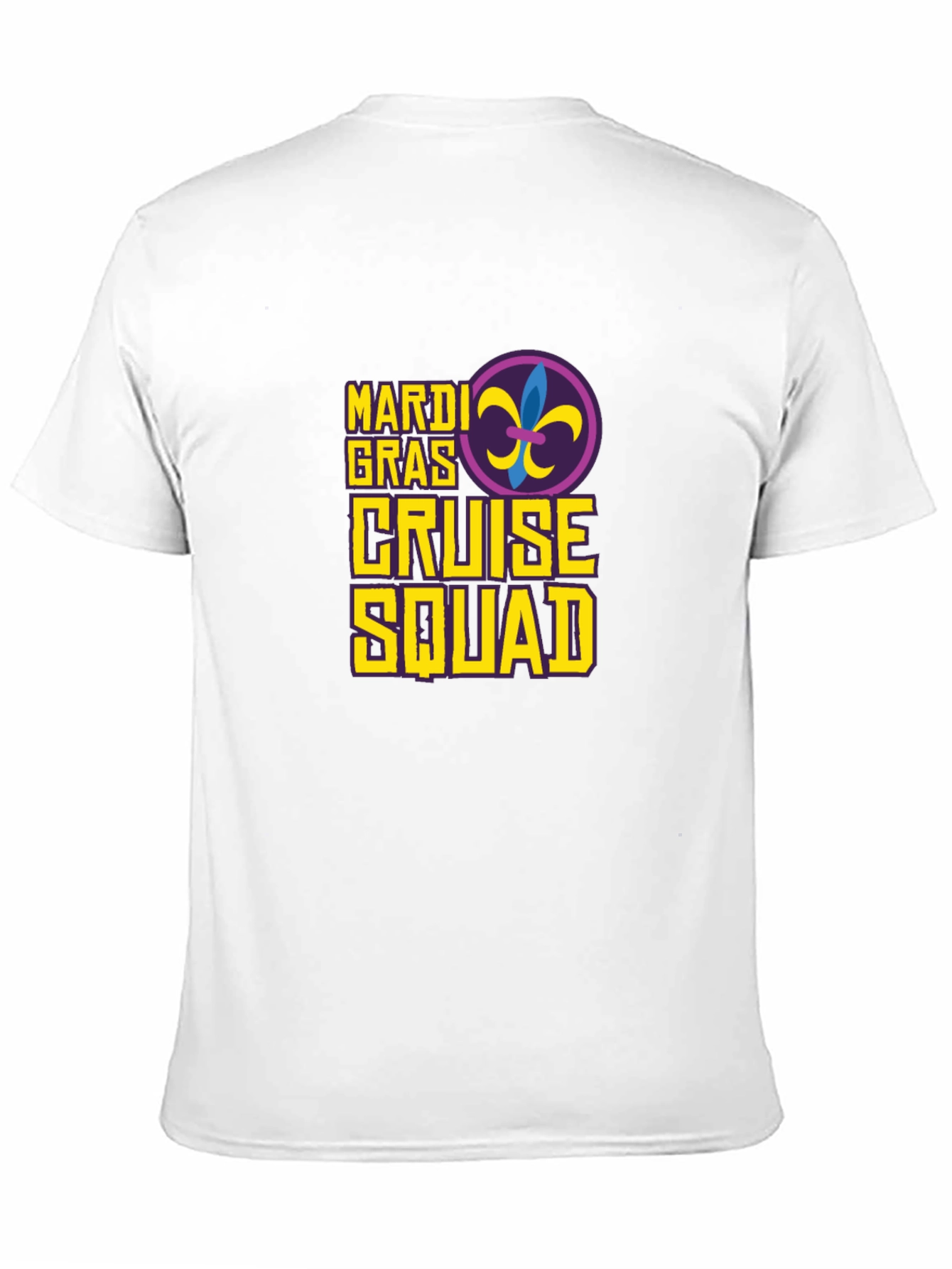 Mardi Gras Cruise Squad T-Shirt - Black