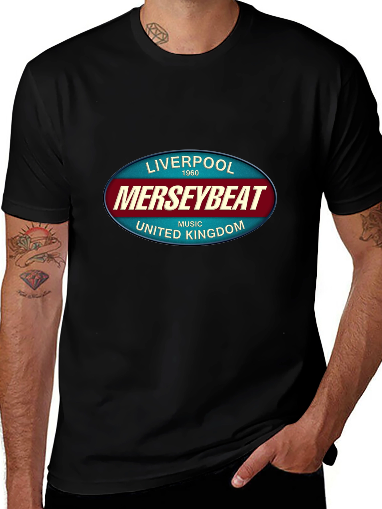 Liverpool Merseybeat Music T-Shirt