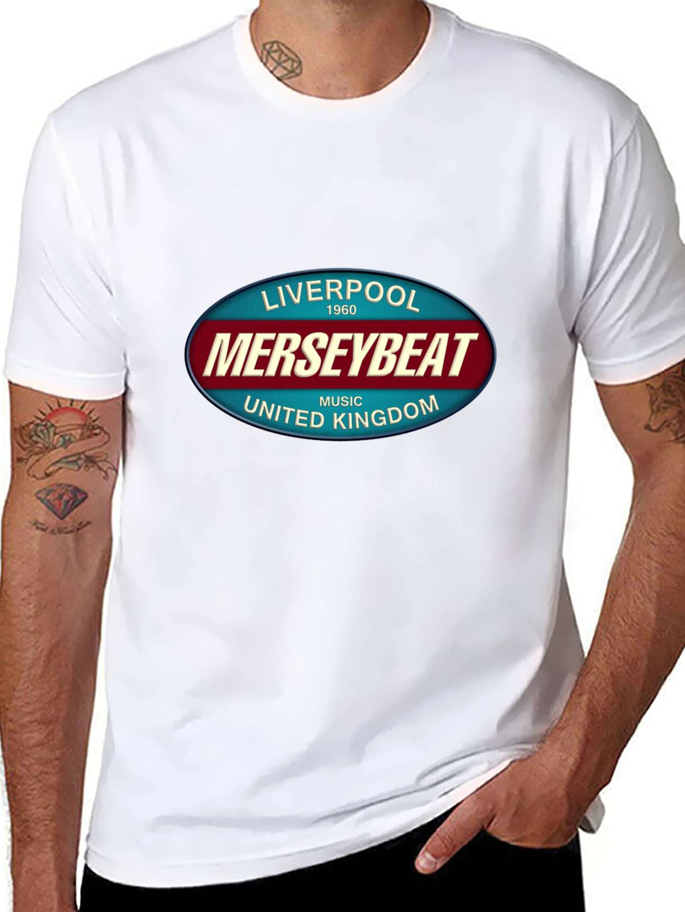 Liverpool Merseybeat Music T-Shirt