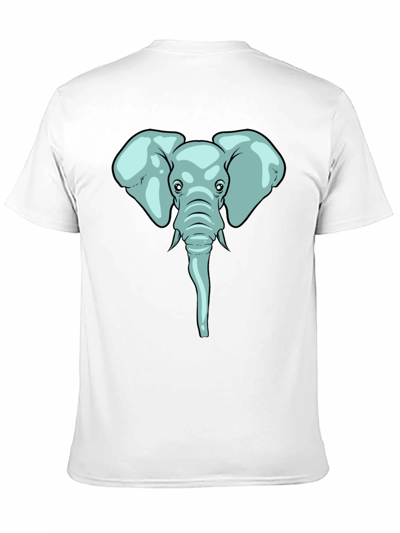 Elephant Graphic Tee - Soft Cotton Blend