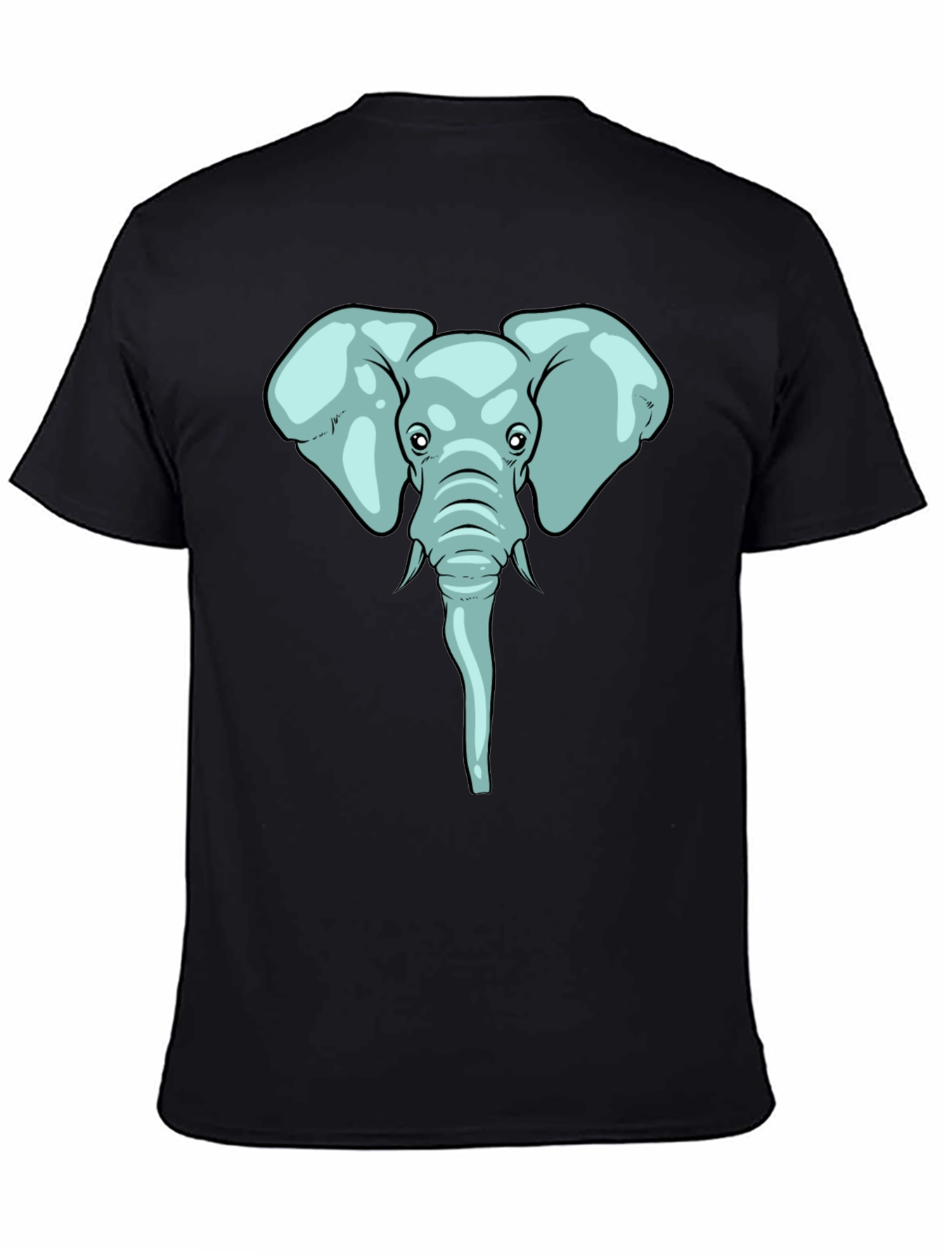Elephant Graphic Tee - Soft Cotton Blend