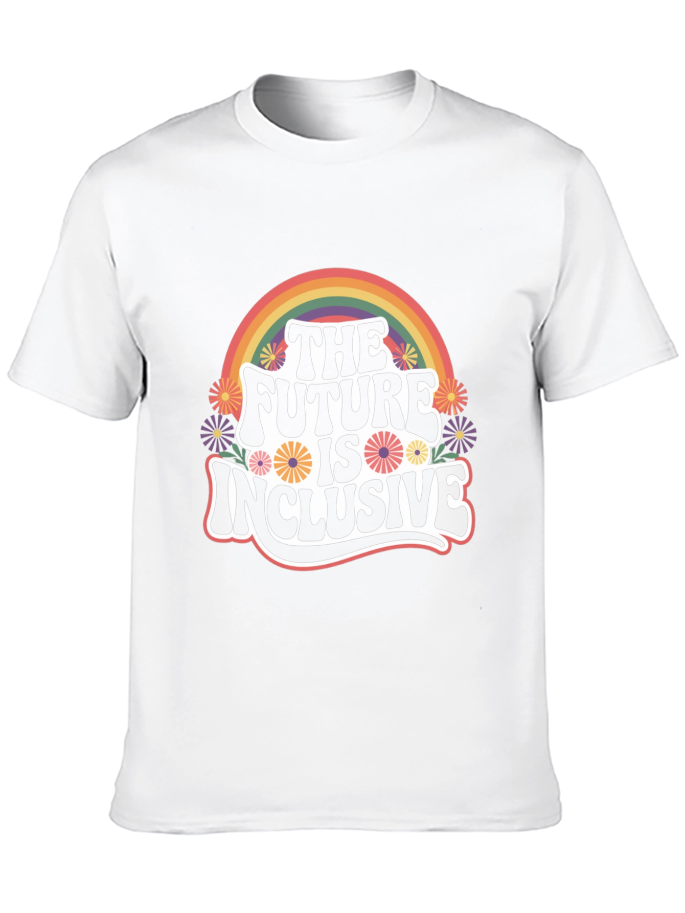Inclusive Future Rainbow Graphic Tee