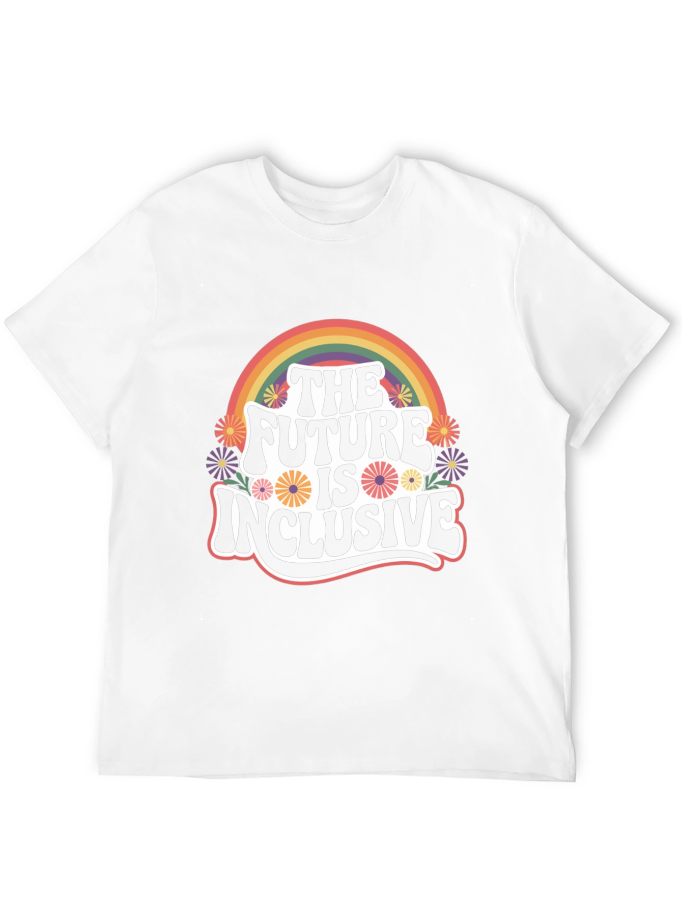 Inclusive Future Rainbow Graphic Tee