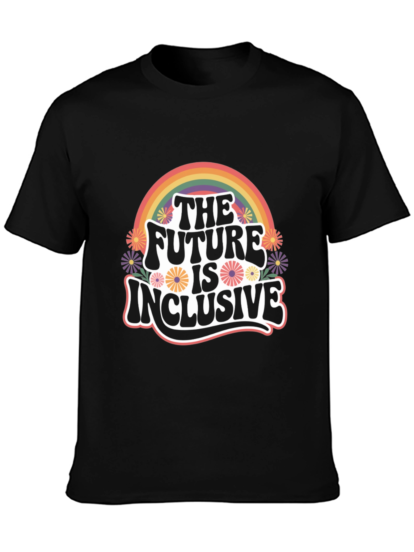 Inclusive Future Rainbow Graphic Tee
