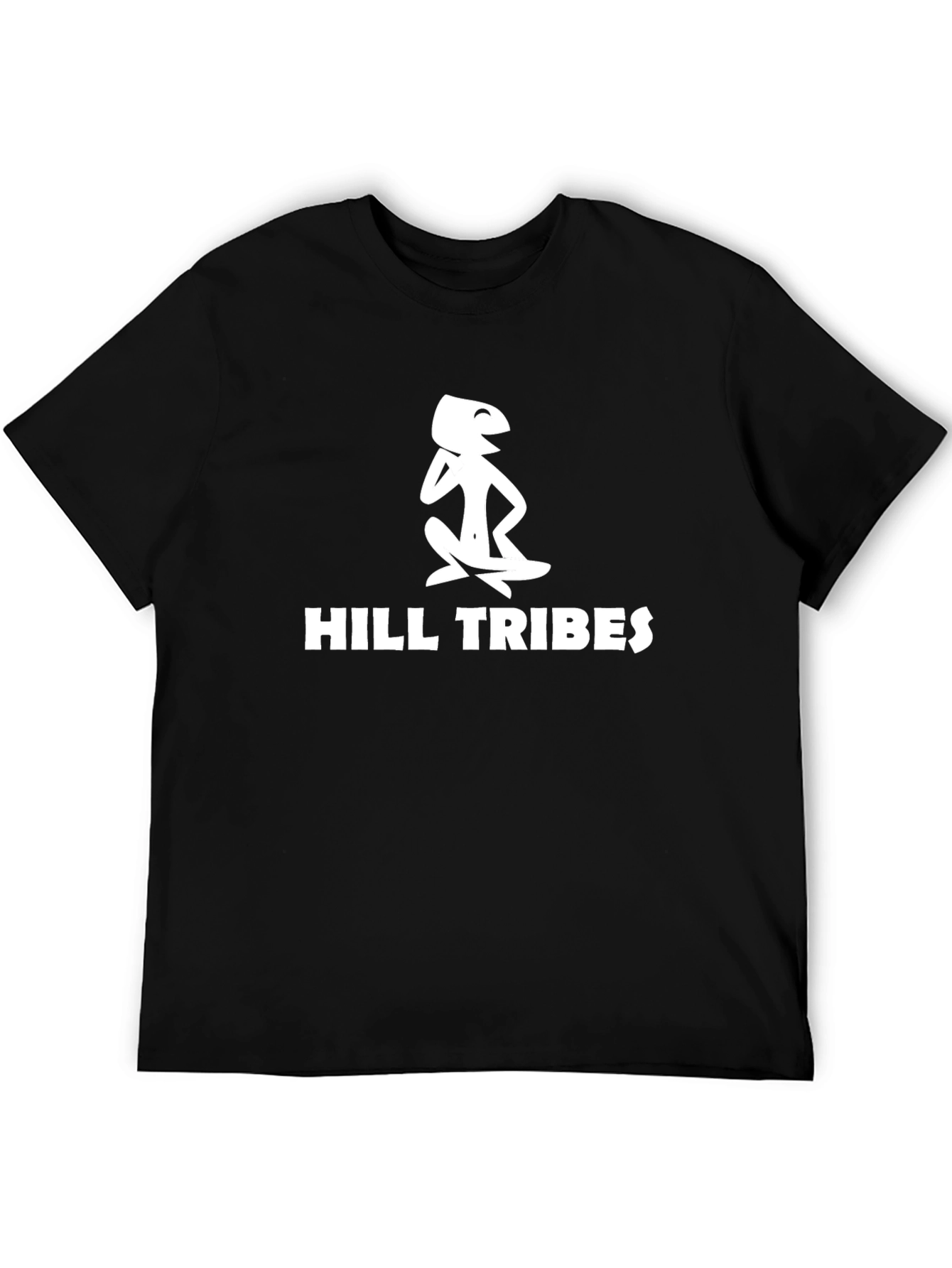 Hill Tribes Graphic T-Shirt - Black