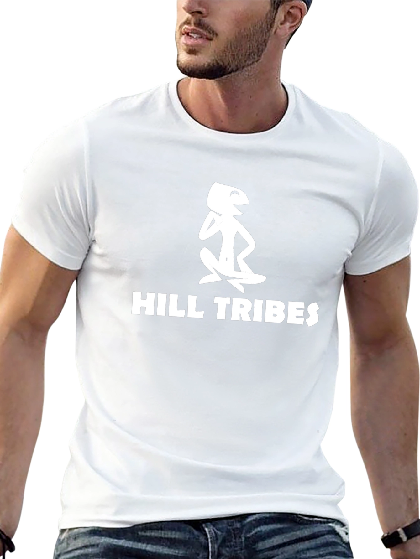 Hill Tribes Graphic T-Shirt - Black
