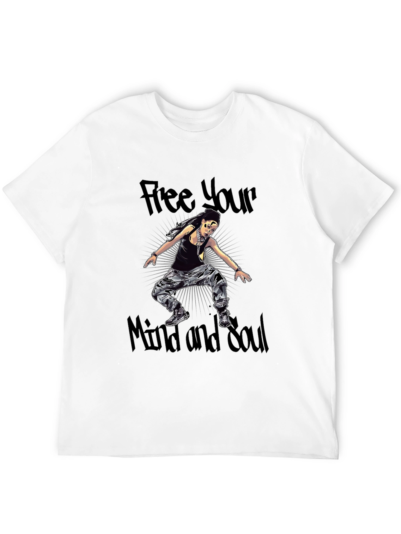 Free Your Mind and Soul Graphic T-Shirt