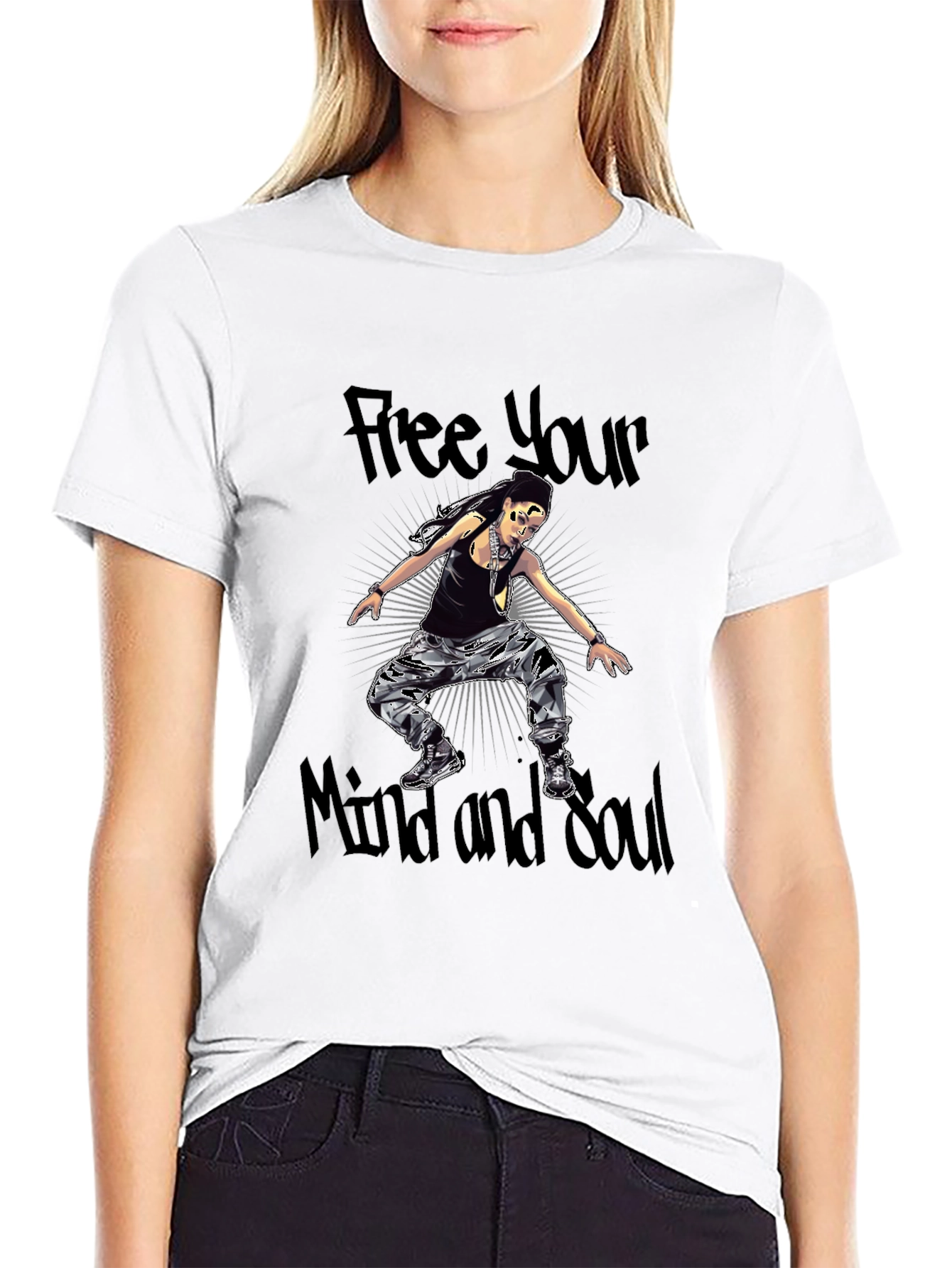 Free Your Mind and Soul Graphic T-Shirt