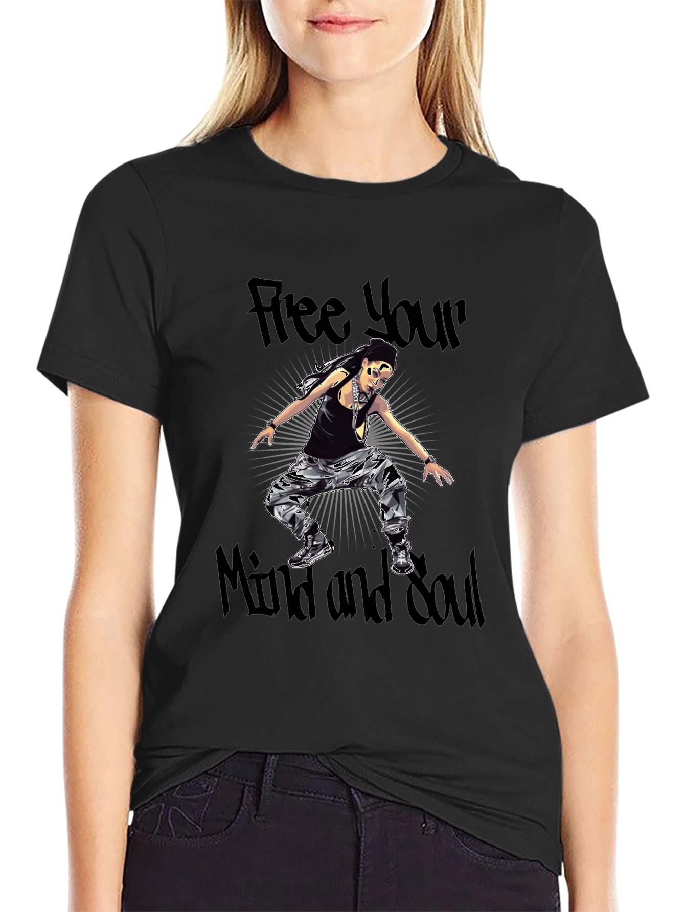Free Your Mind and Soul Graphic T-Shirt