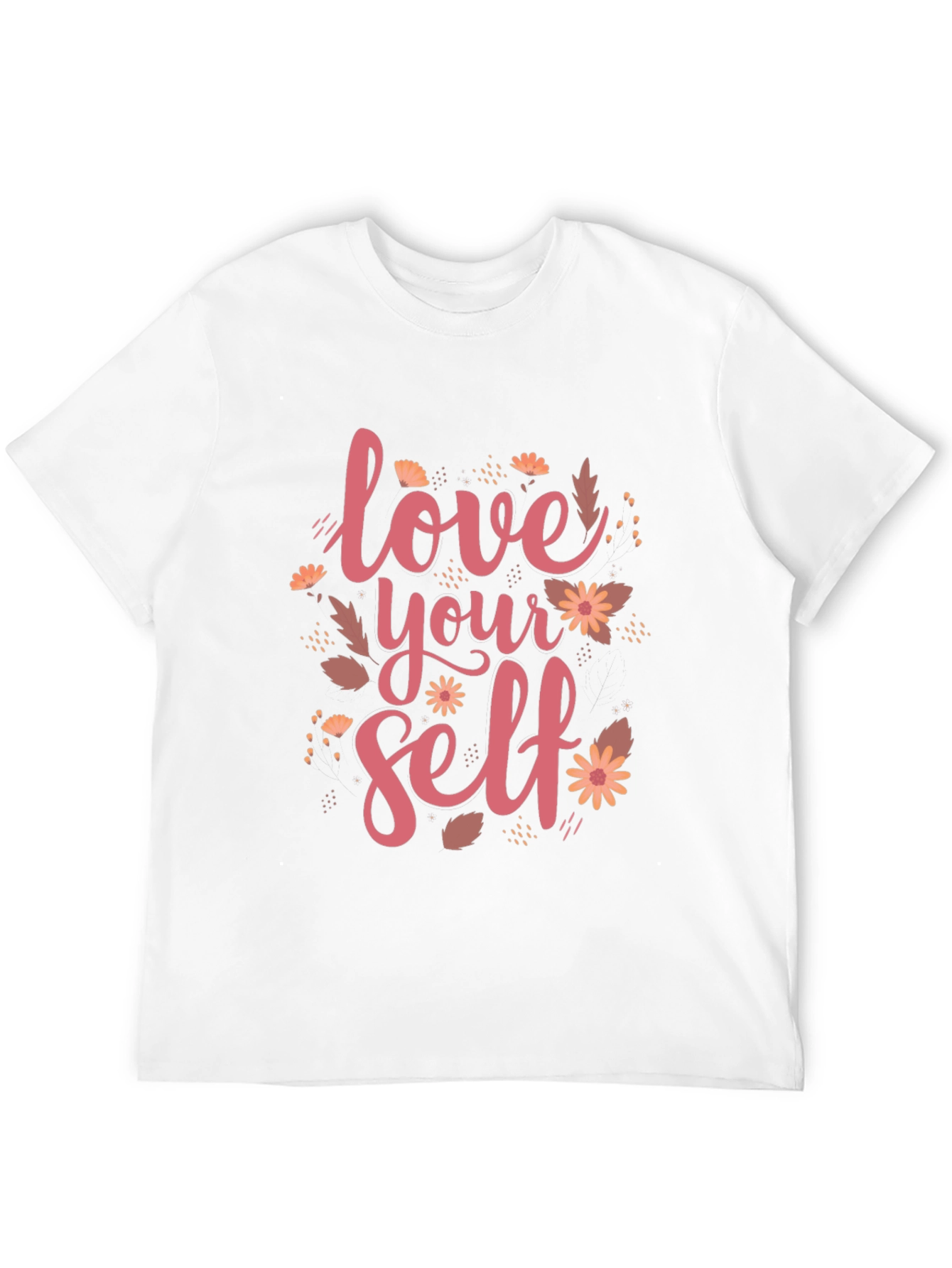 Love Yourself Graphic Tee - Black Cotton T-Shirt