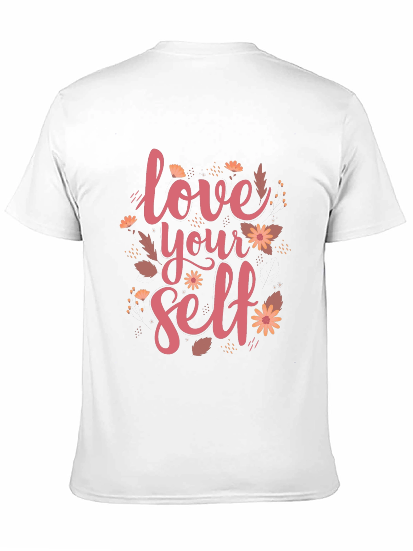 Love Yourself Graphic Tee - Black Cotton T-Shirt