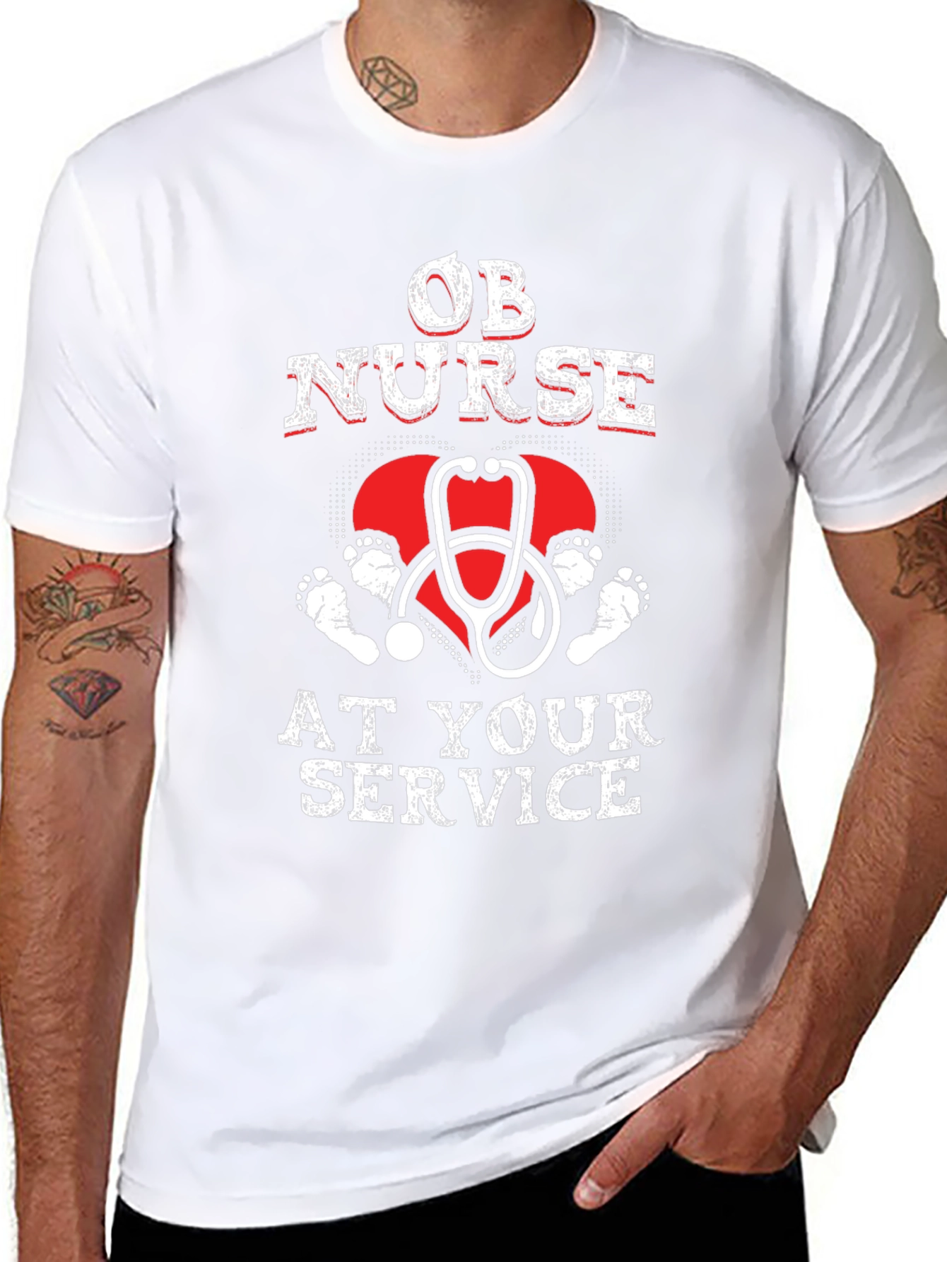 OB Nurse At Your Service T-Shirt