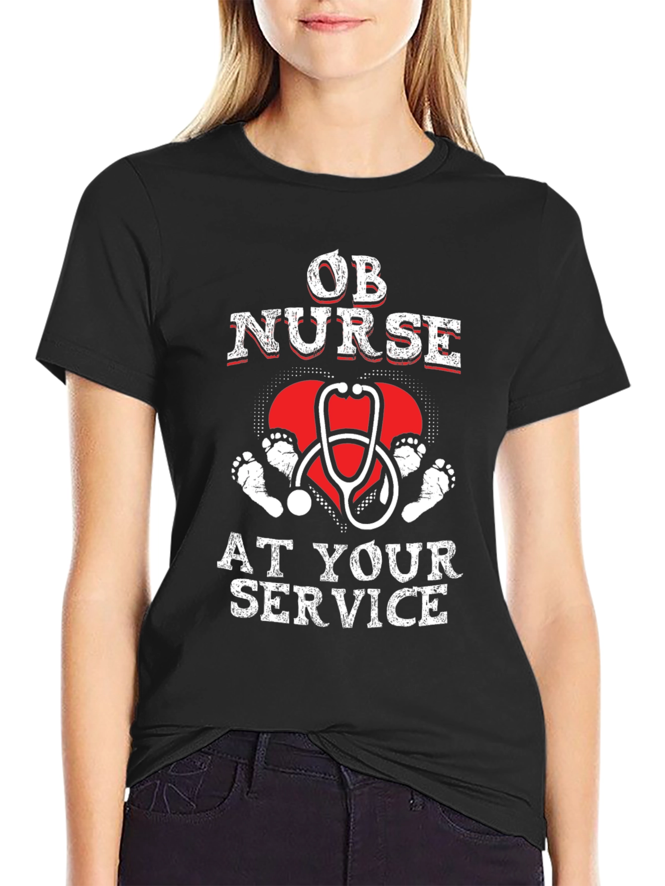 OB Nurse At Your Service T-Shirt