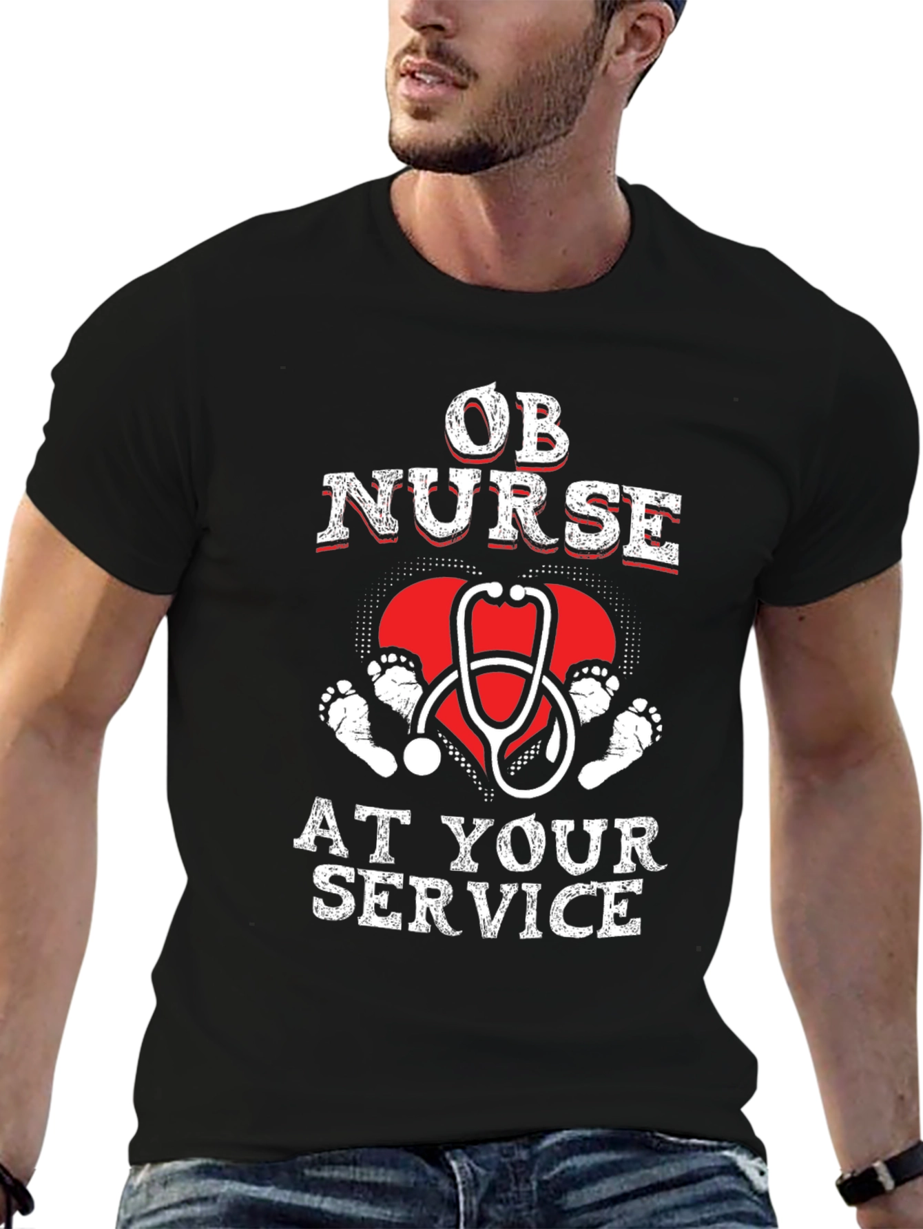 OB Nurse At Your Service T-Shirt