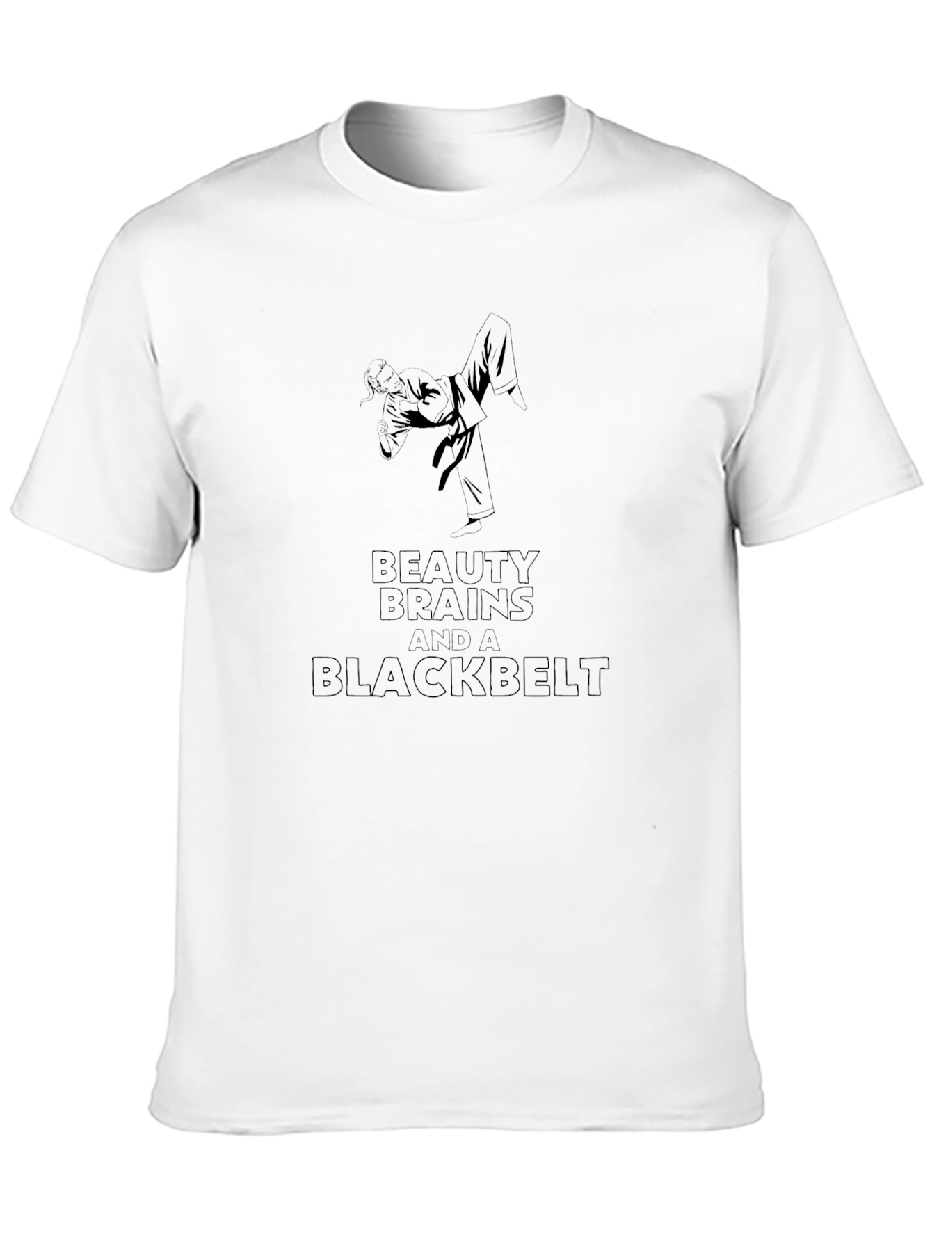 Beauty Brains & A Blackbelt T-Shirt