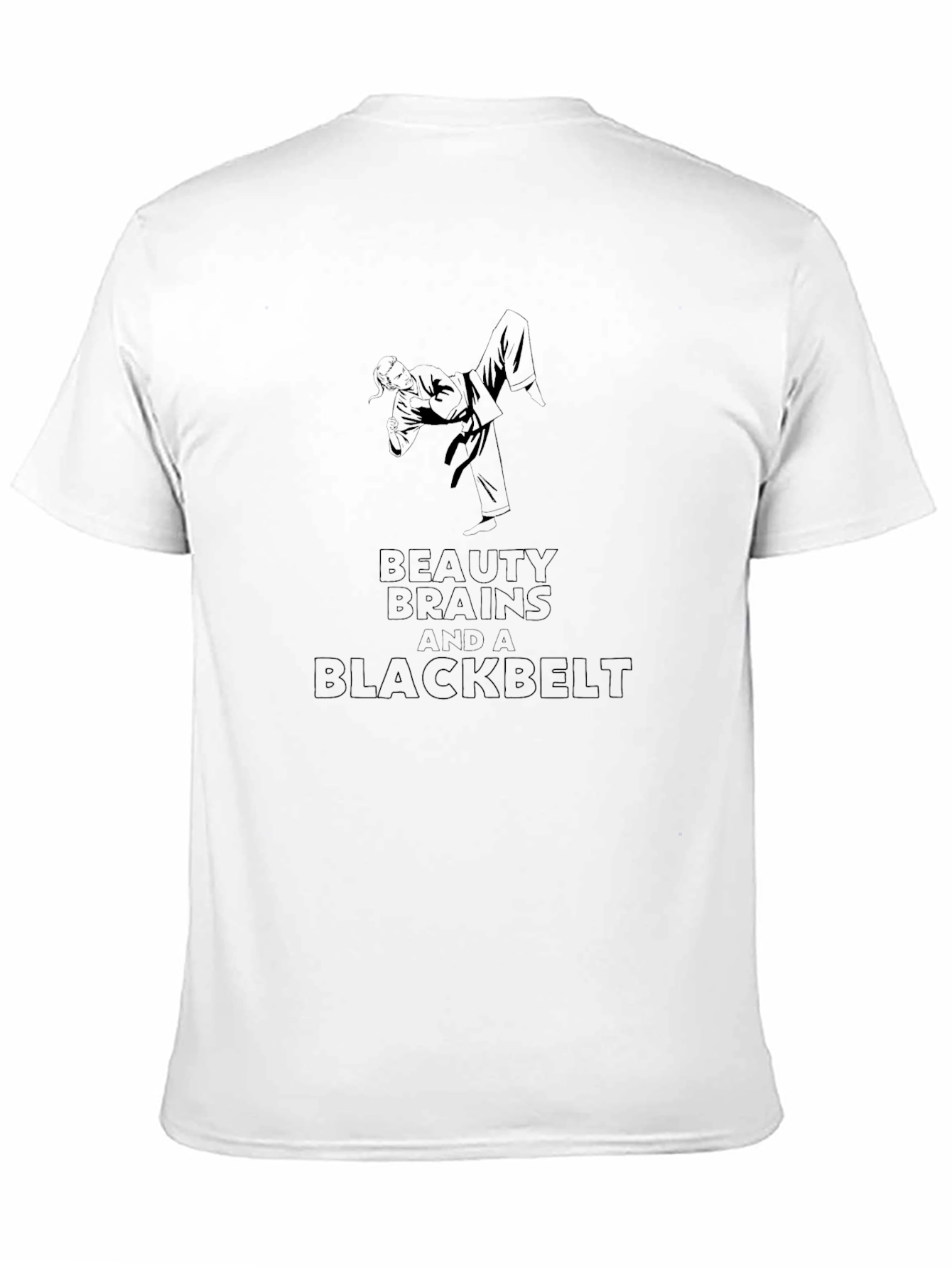 Beauty Brains & A Blackbelt T-Shirt