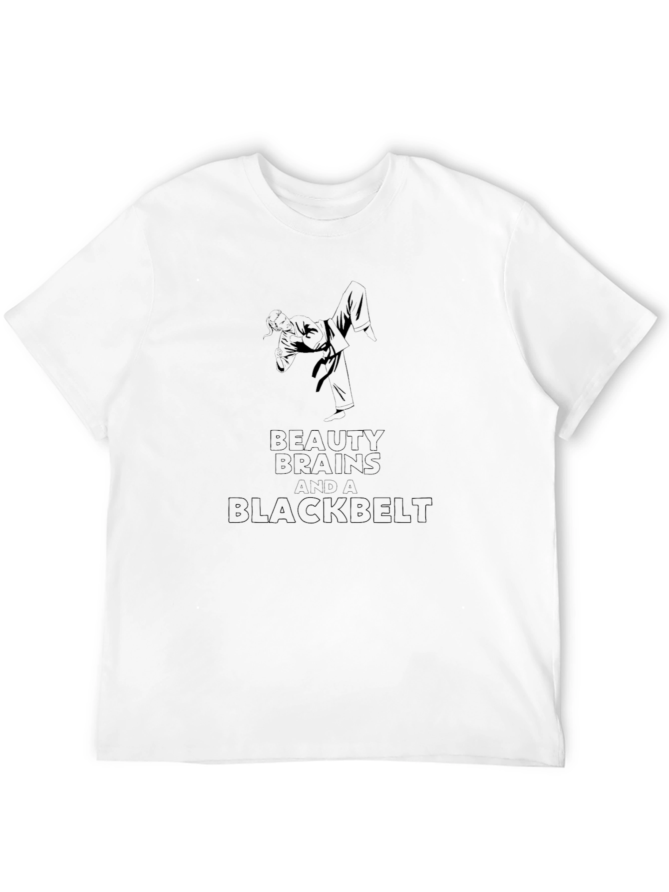Beauty Brains & A Blackbelt T-Shirt