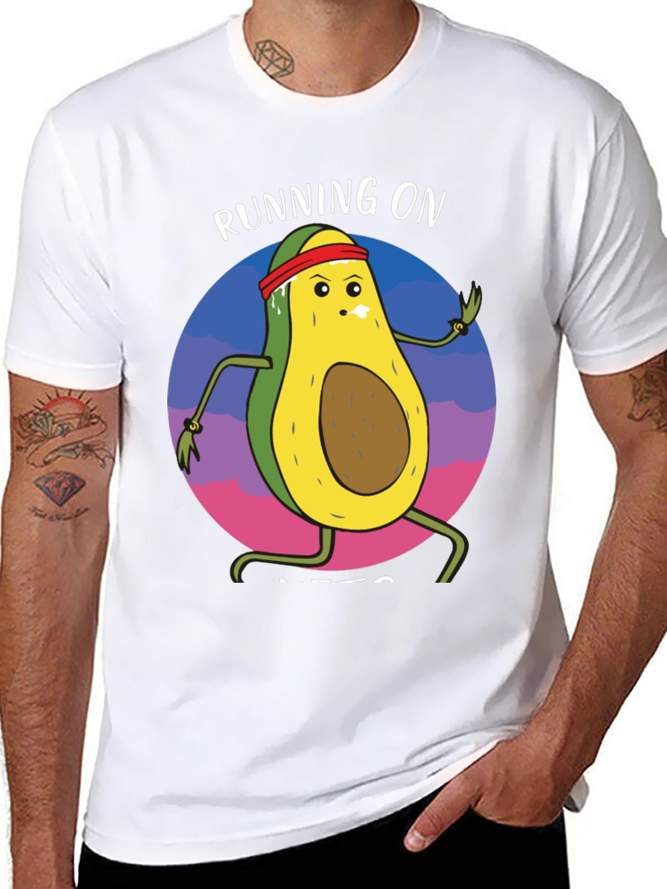 Running on Avos T-Shirt