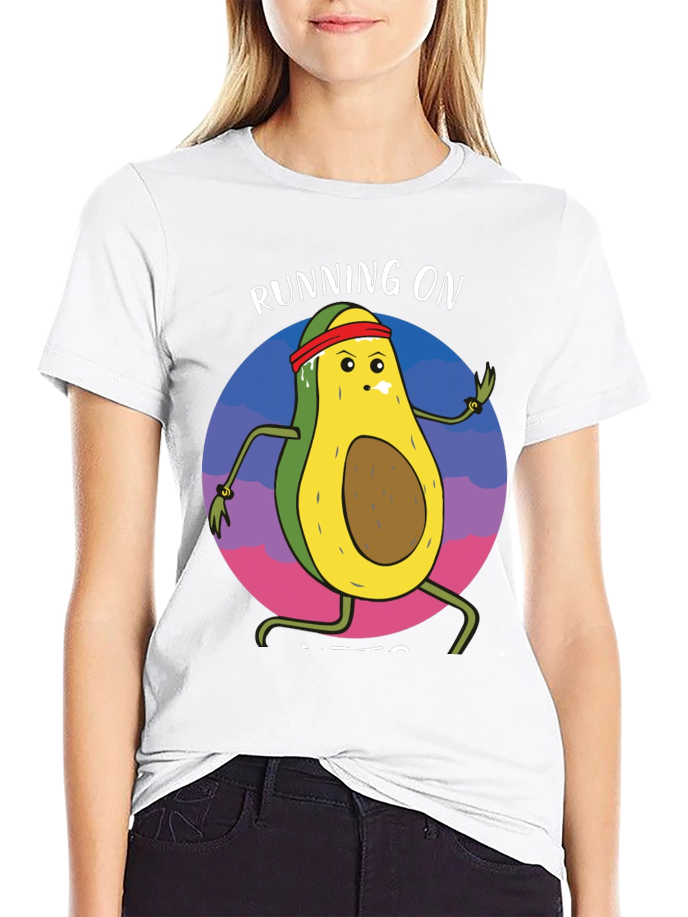 Running on Avos T-Shirt