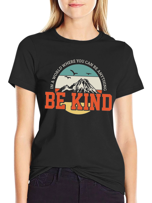 Be Kind Graphic Tee - Motivational Design