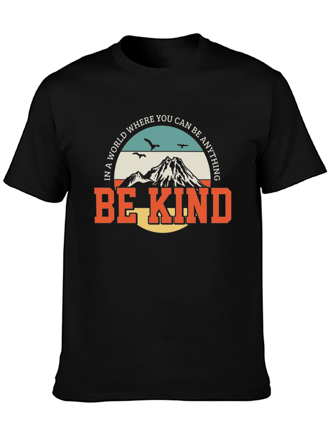 Be Kind Graphic Tee - Motivational Design