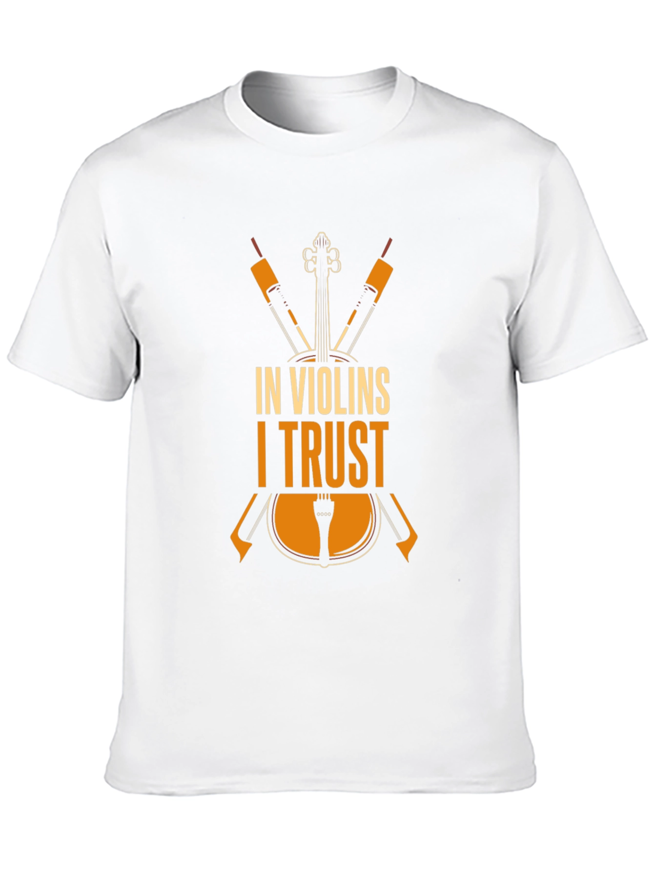 In Violins I Trust T-Shirt - Musicians Tee