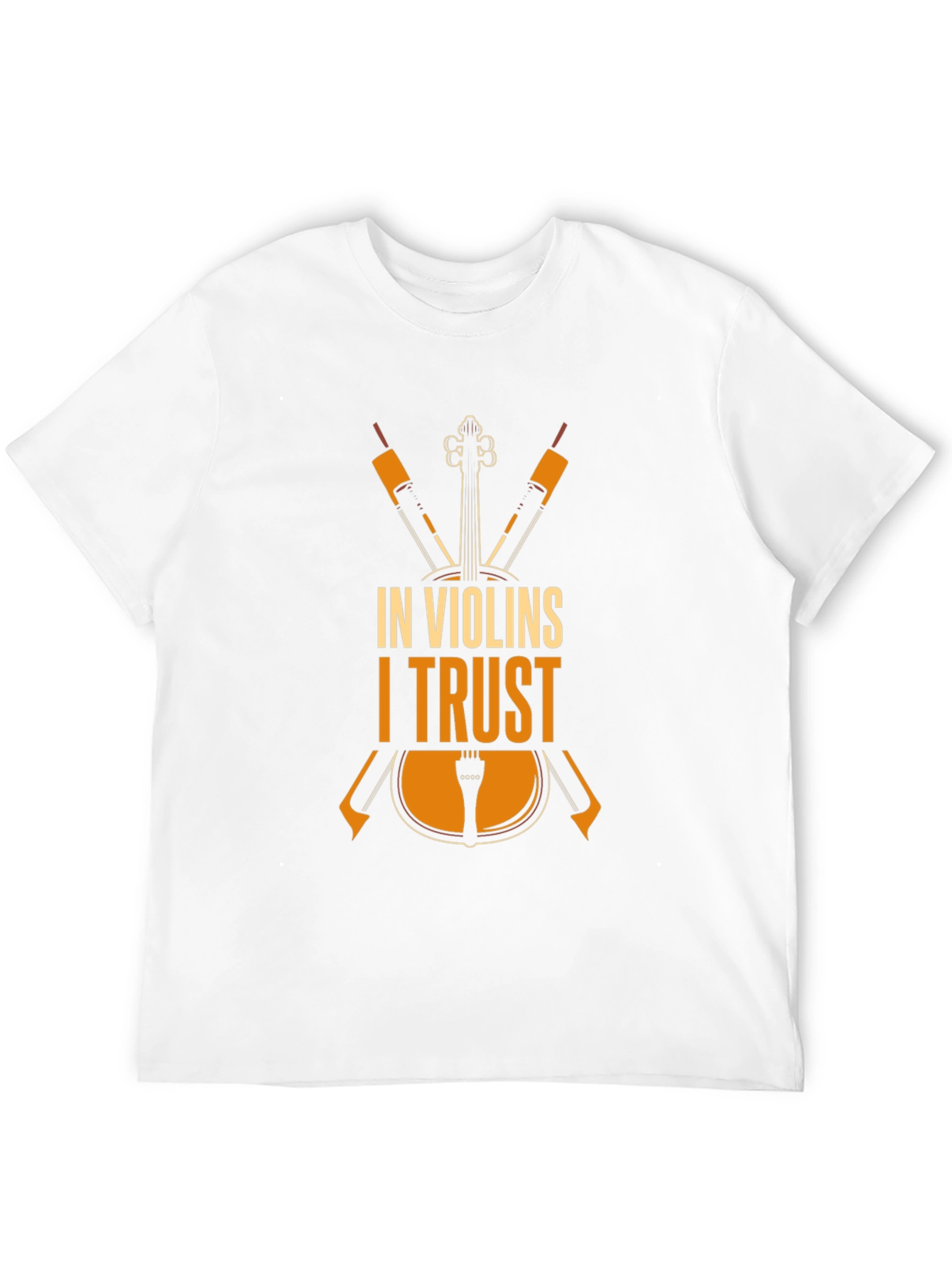In Violins I Trust T-Shirt - Musicians Tee