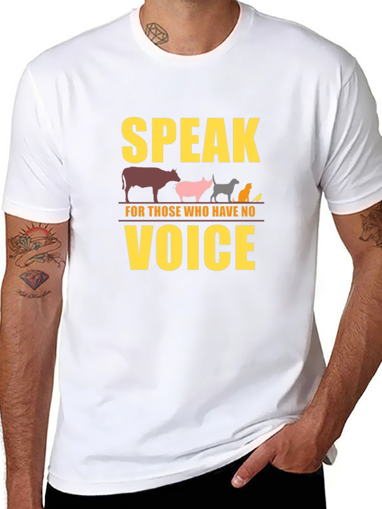 Speak for Those Who Have No Voice T-Shirt