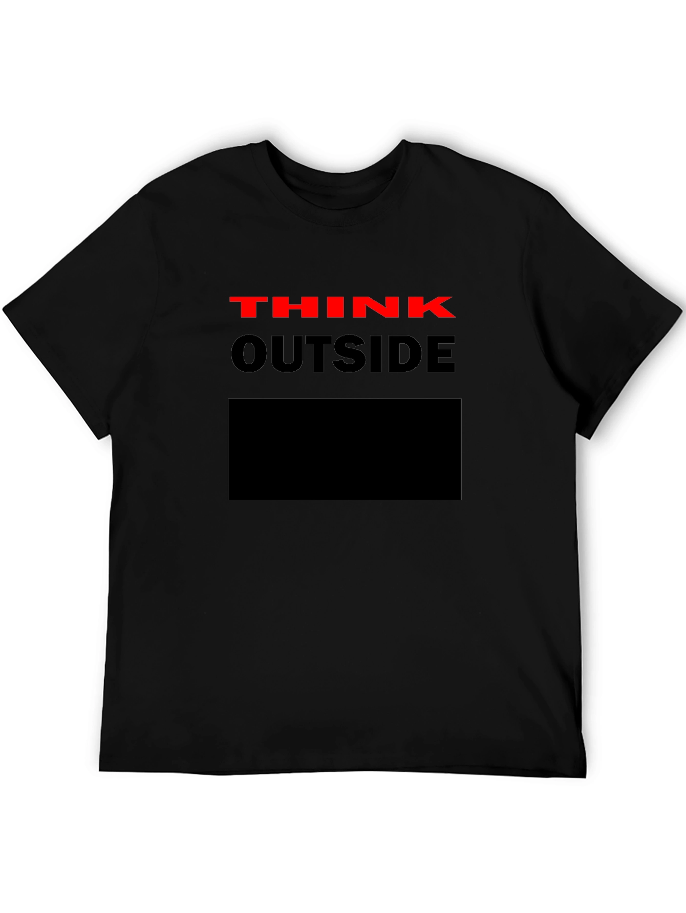 Think Outside the Box Graphic T-Shirt