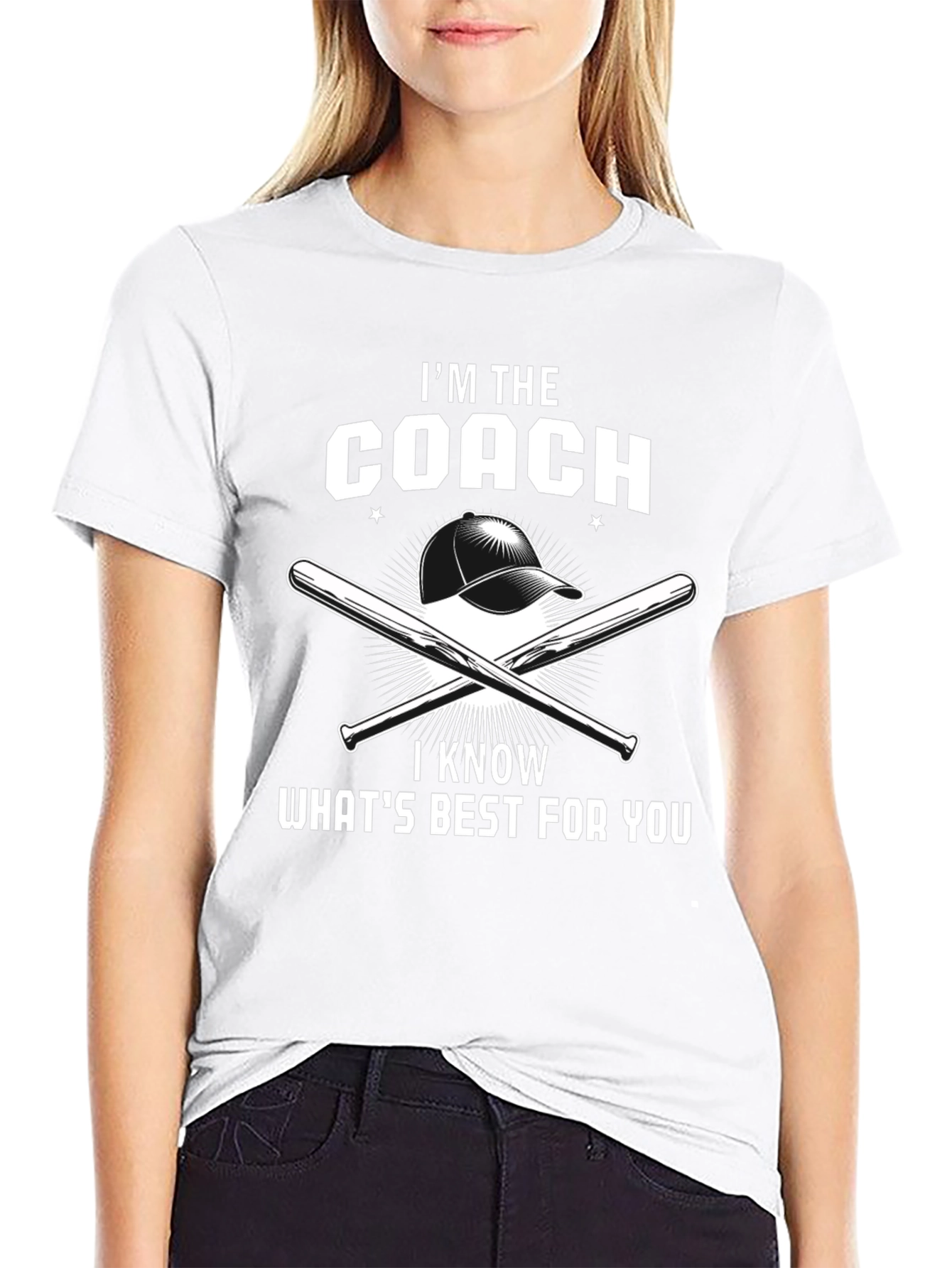 Im The Coach T-Shirt Baseball Bats
