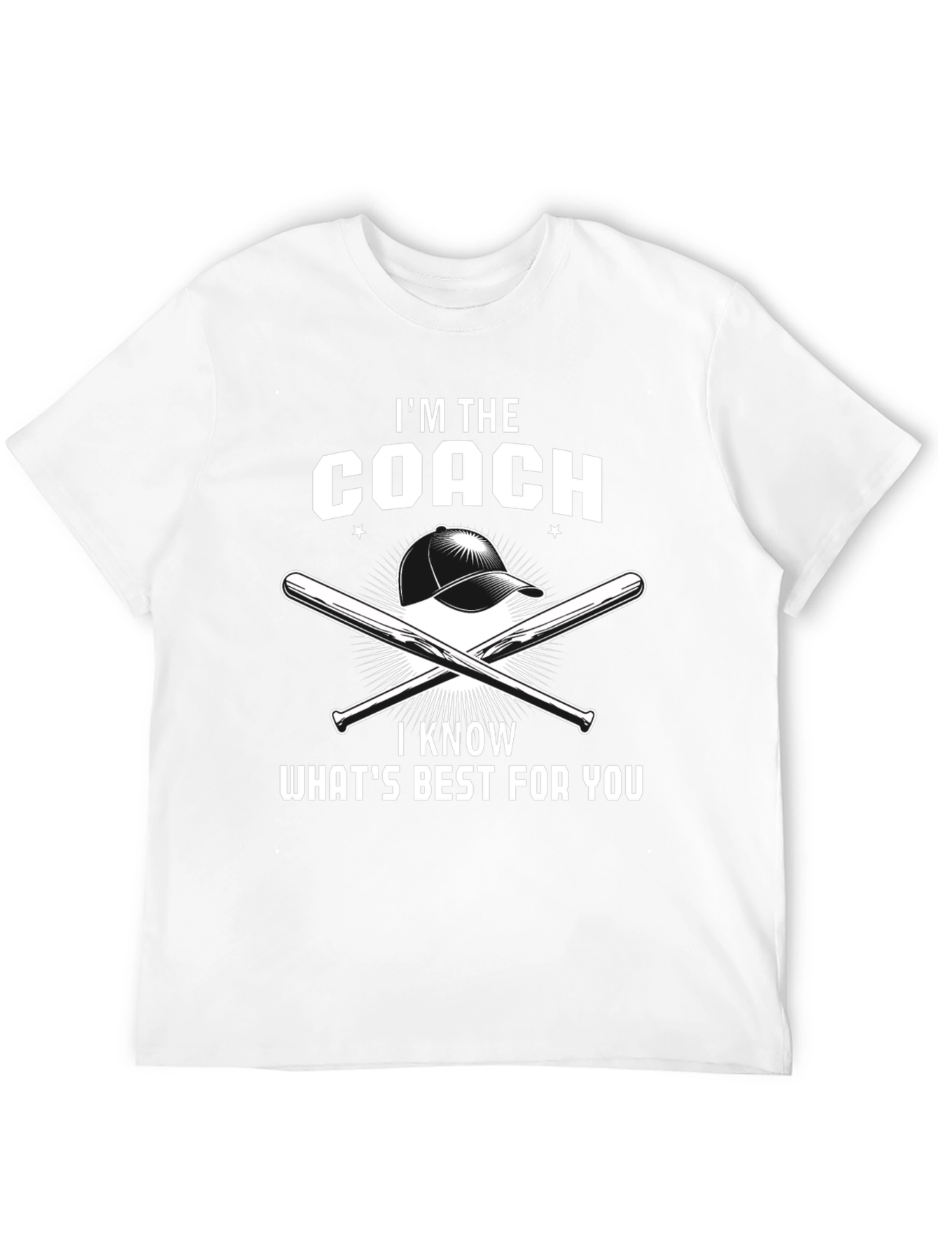 Im The Coach T-Shirt Baseball Bats