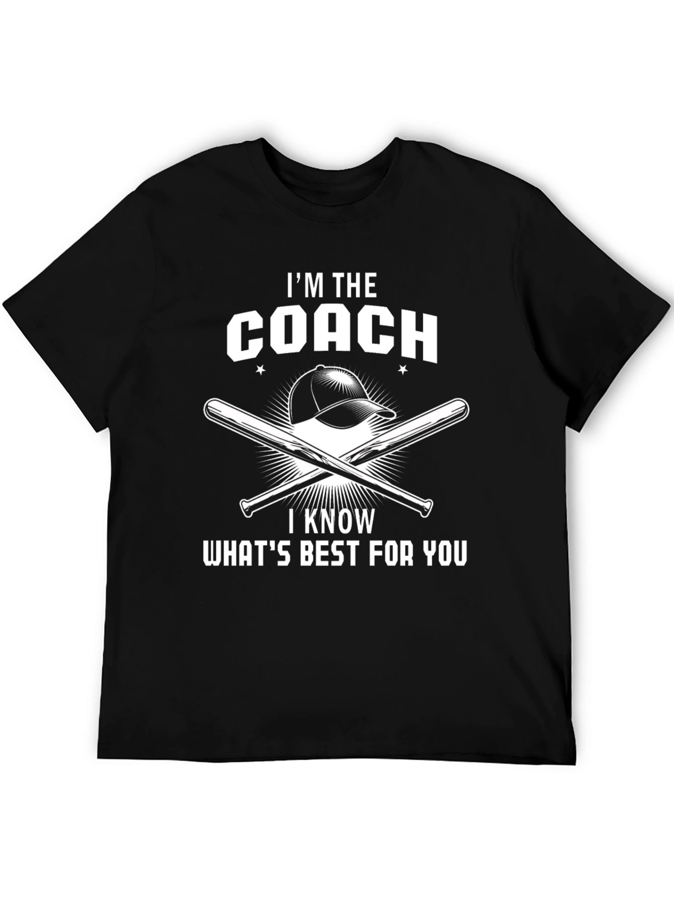 Im The Coach T-Shirt Baseball Bats