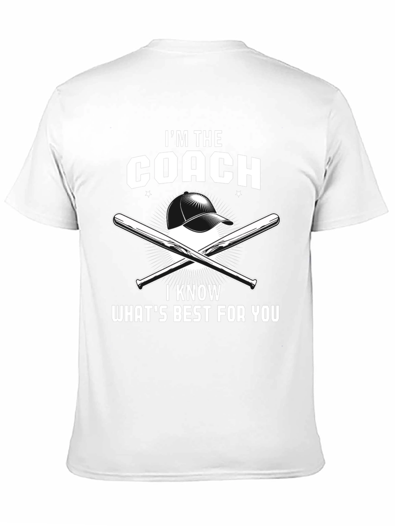 Im The Coach T-Shirt Baseball Bats