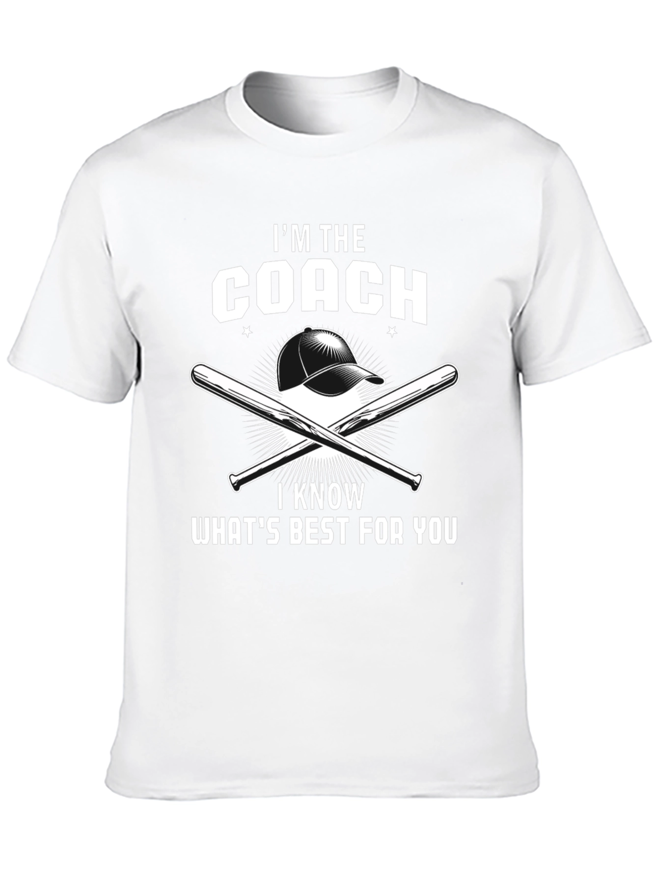 Im The Coach T-Shirt Baseball Bats