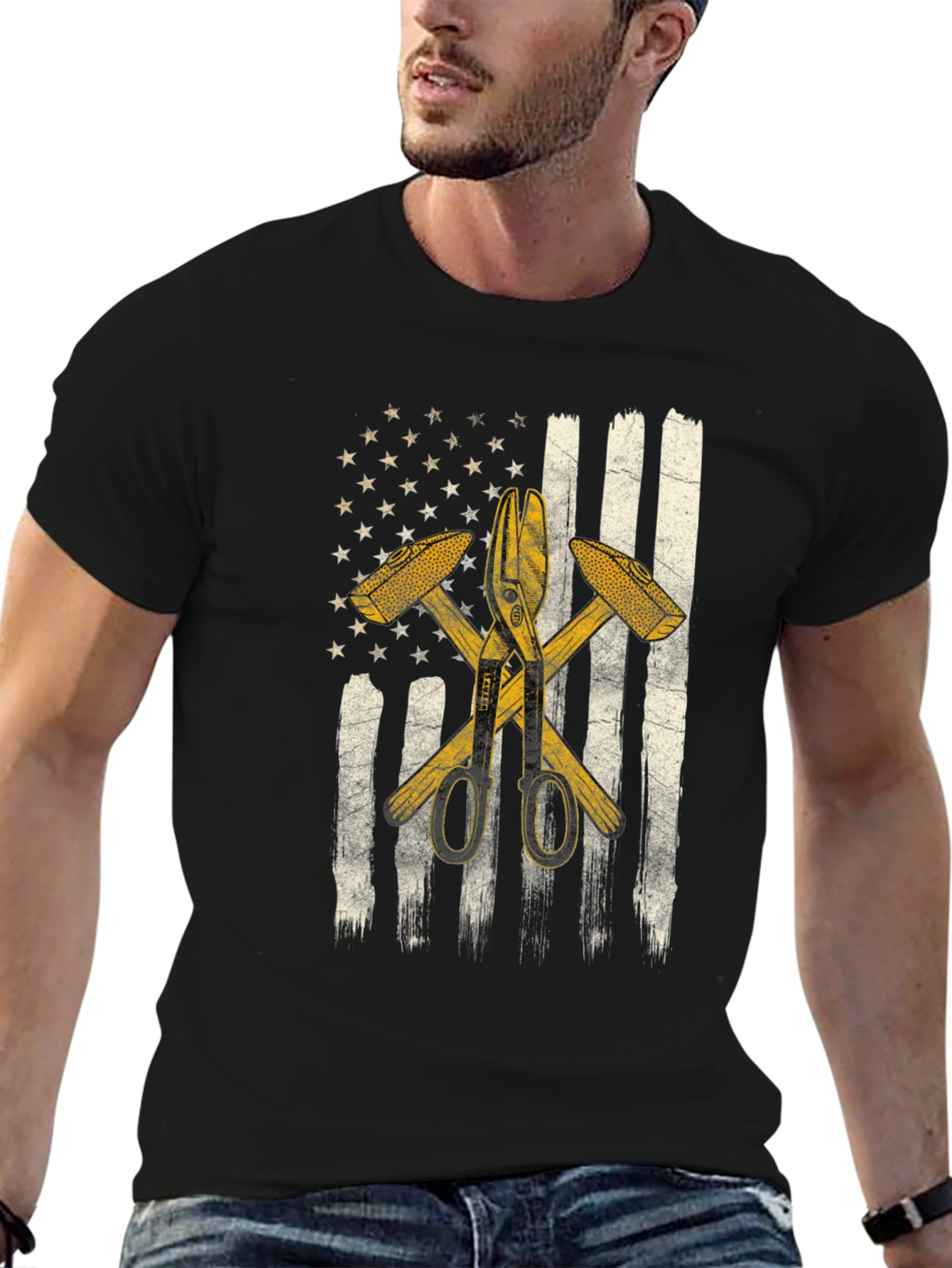 American Flag Blacksmith T-Shirt