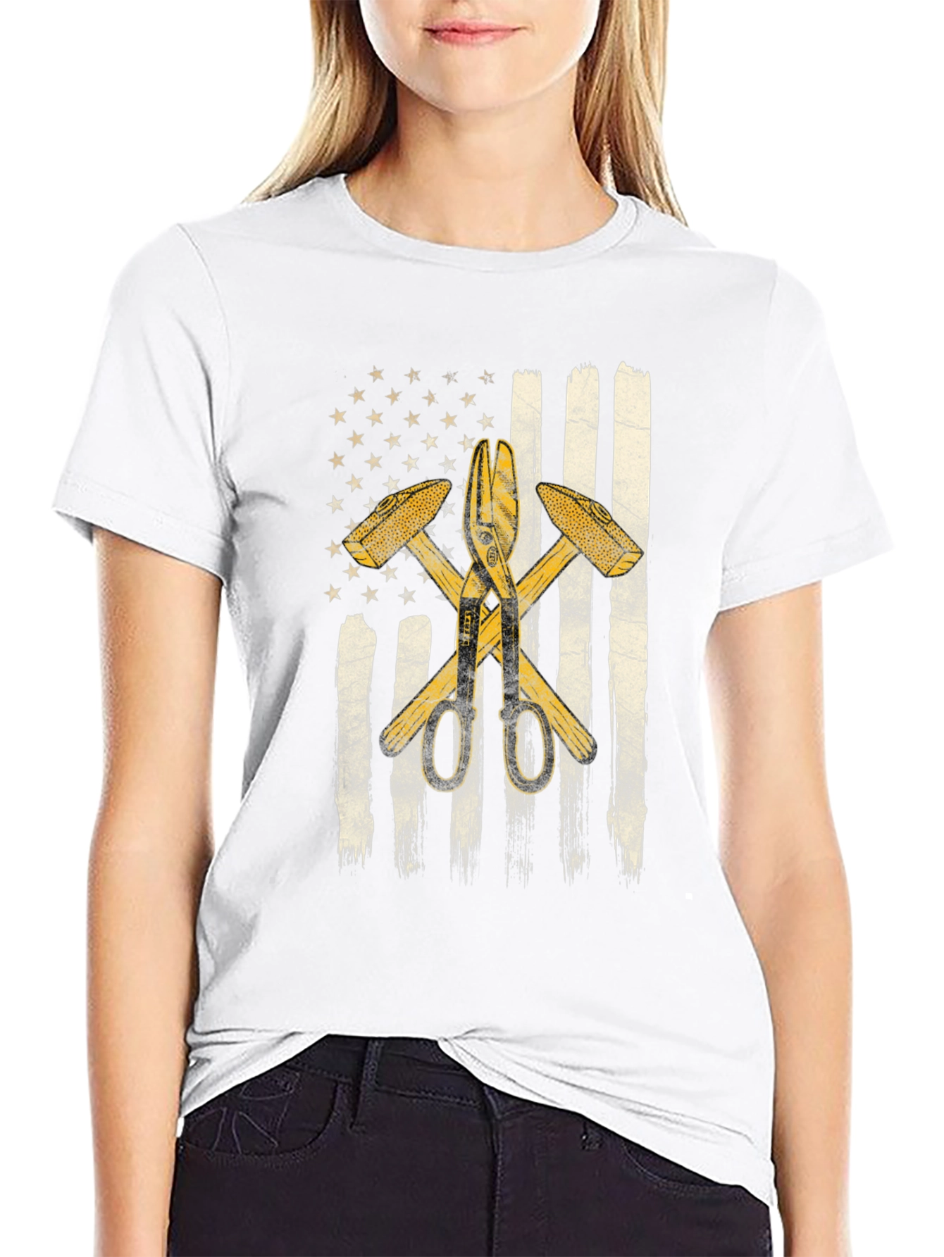 American Flag Blacksmith T-Shirt