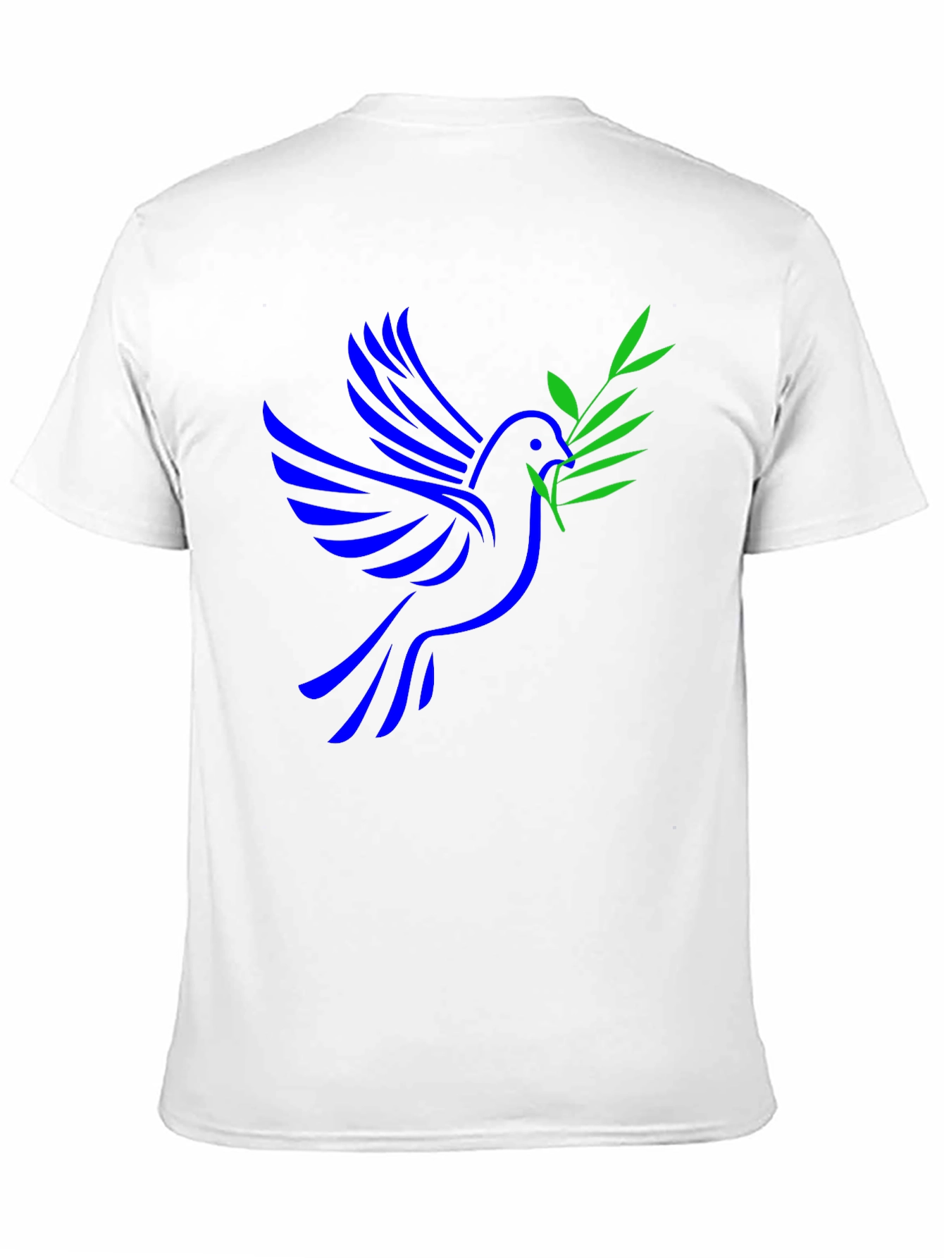Peace Dove Graphic Black T-Shirt